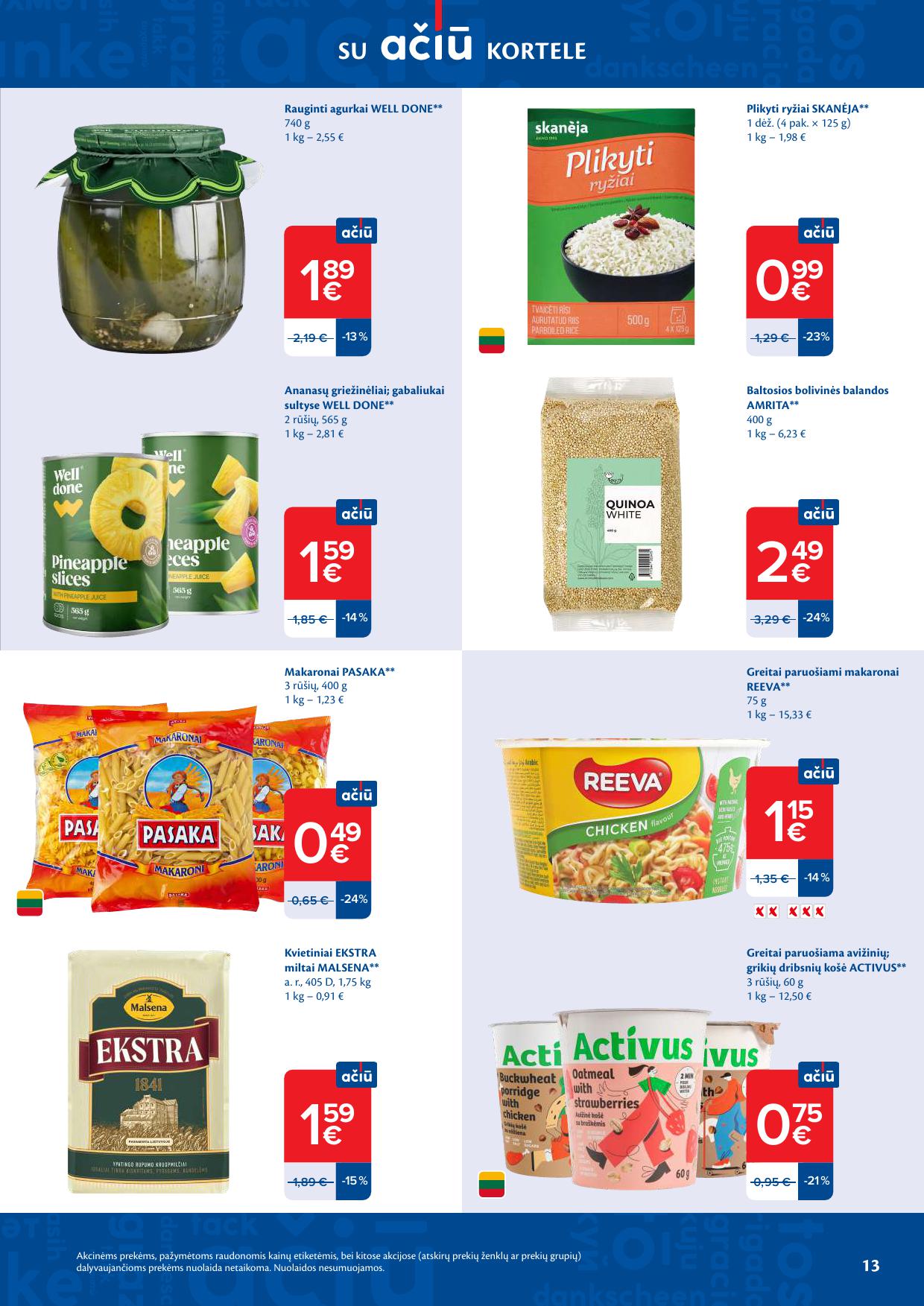 Naujausias MAXIMA kaininis katalogas 2026.04.14 - 2026.04.20