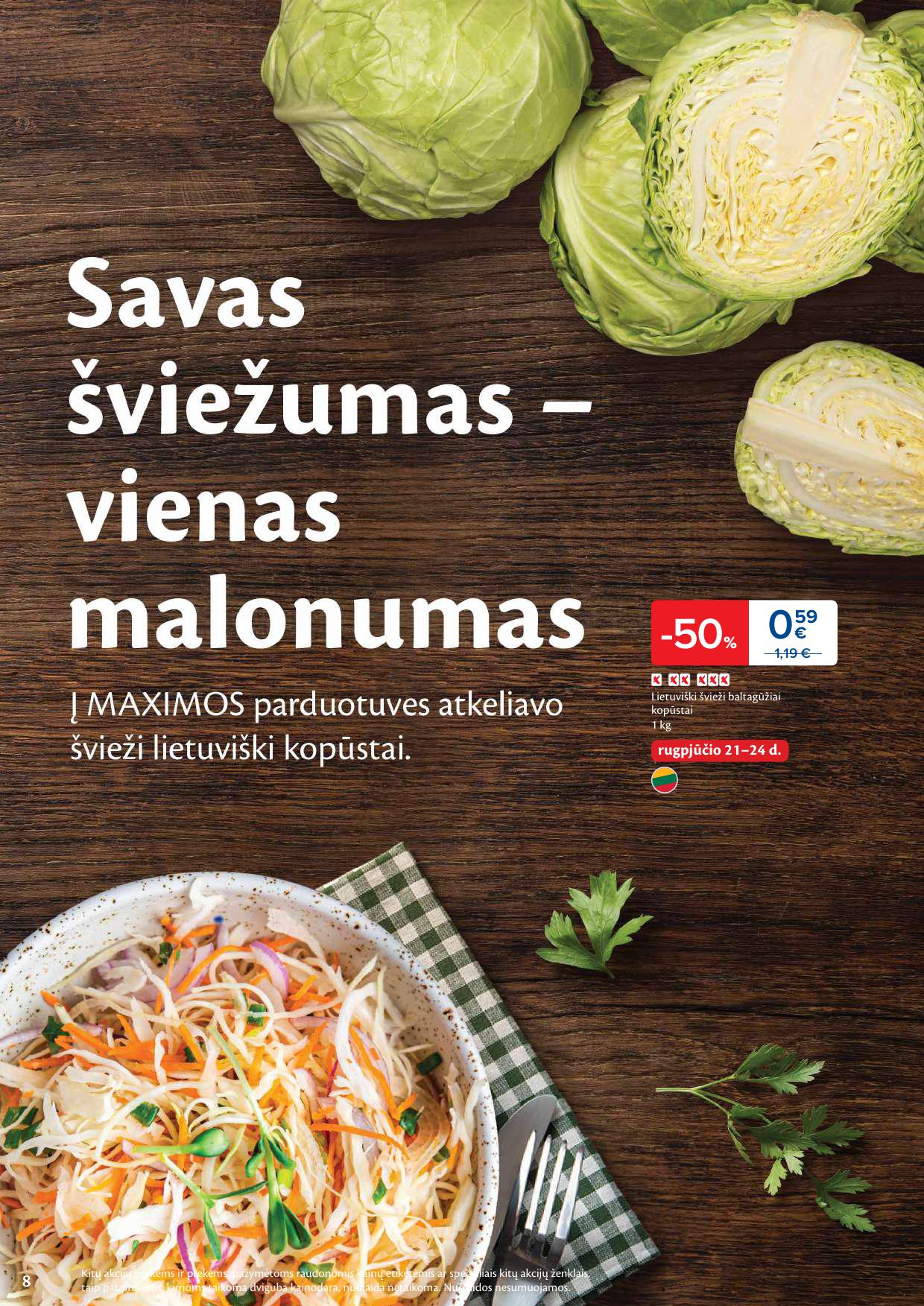Naujausias MAXIMA kaininis katalogas 2025.08.19 - 2025.08.25
