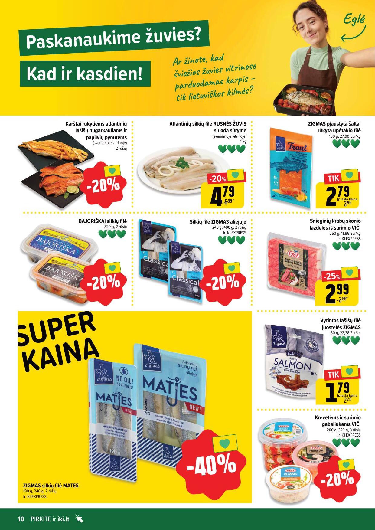Naujausias IKI kaininis katalogas 2024.01.08 - 2024.01.14