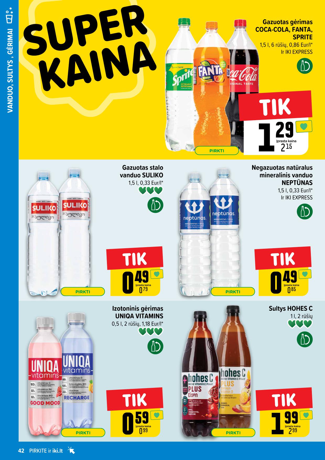 Naujausias IKI kaininis katalogas 2025.01.27 - 2025.02.02