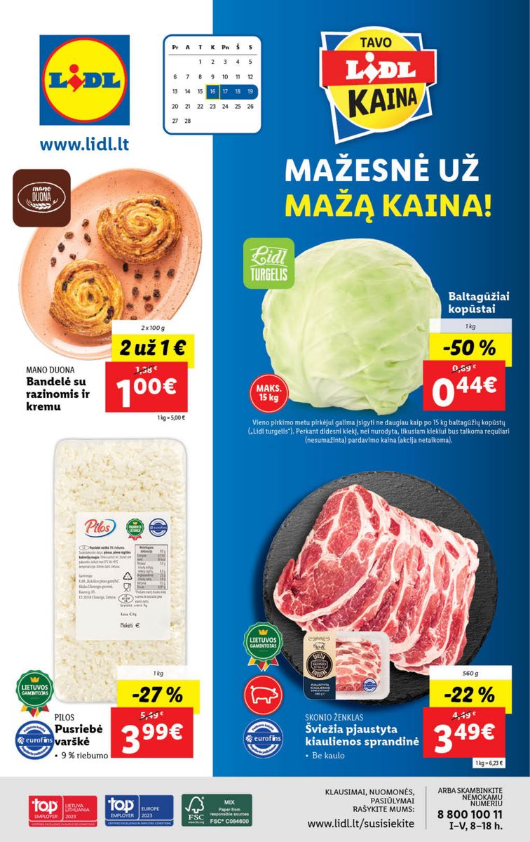 Naujausias LIDL kaininis katalogas 2023.02.13 - 2023.02.19 