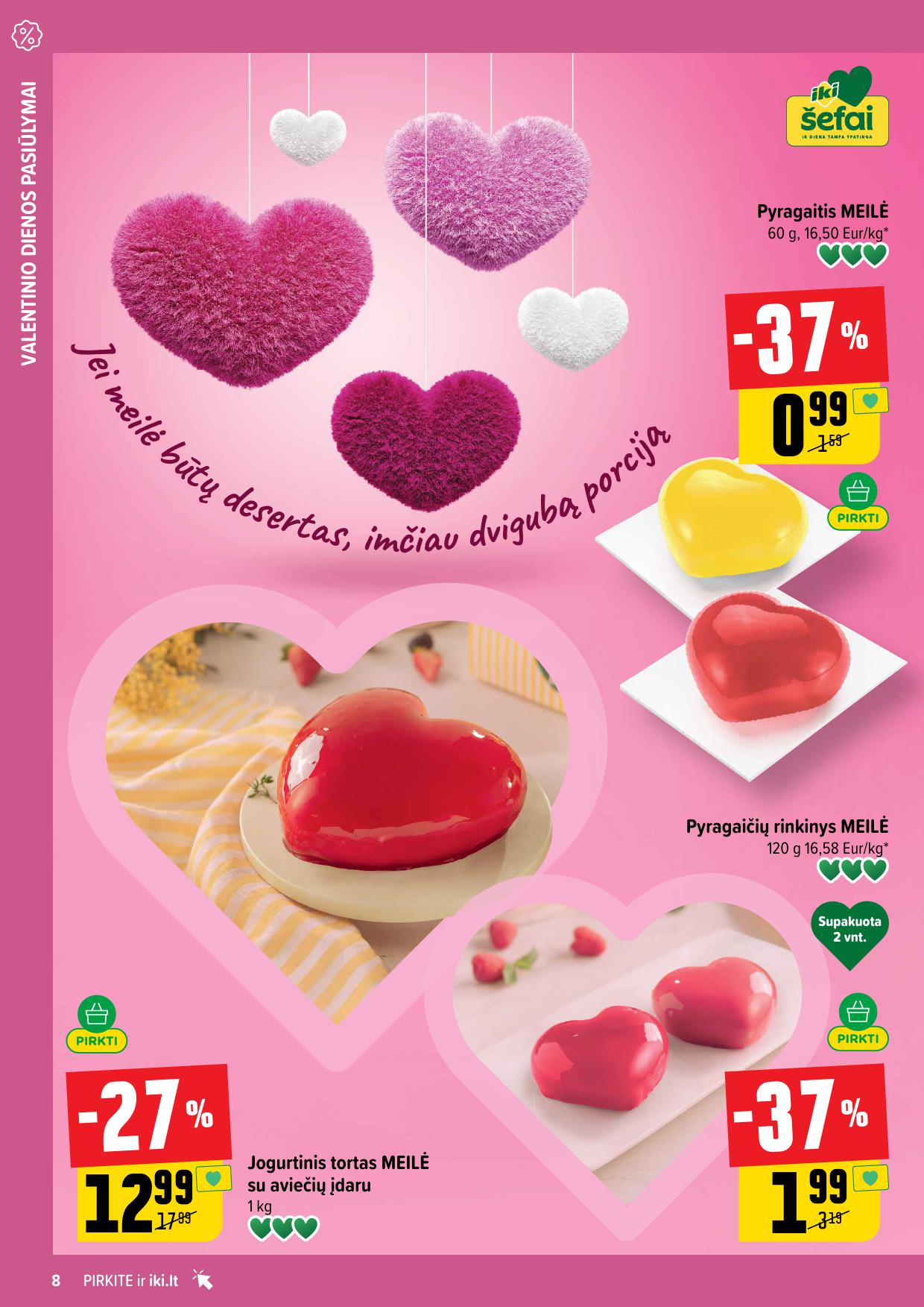 Naujausias IKI kaininis katalogas 2026.02.09 - 2026.02.15