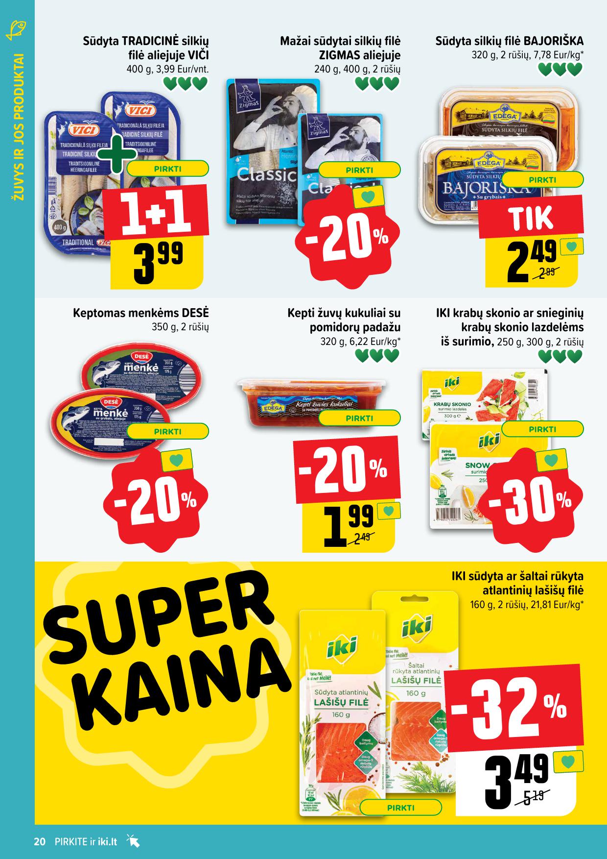 Naujausias IKI kaininis katalogas 2025.02.10 - 2025.02.16