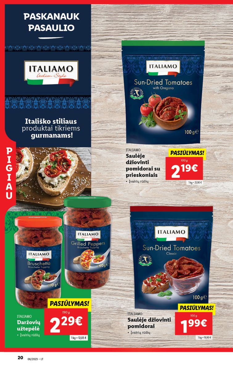 Naujausias LIDL kaininis katalogas 2023.02.06 - 2023.02.12