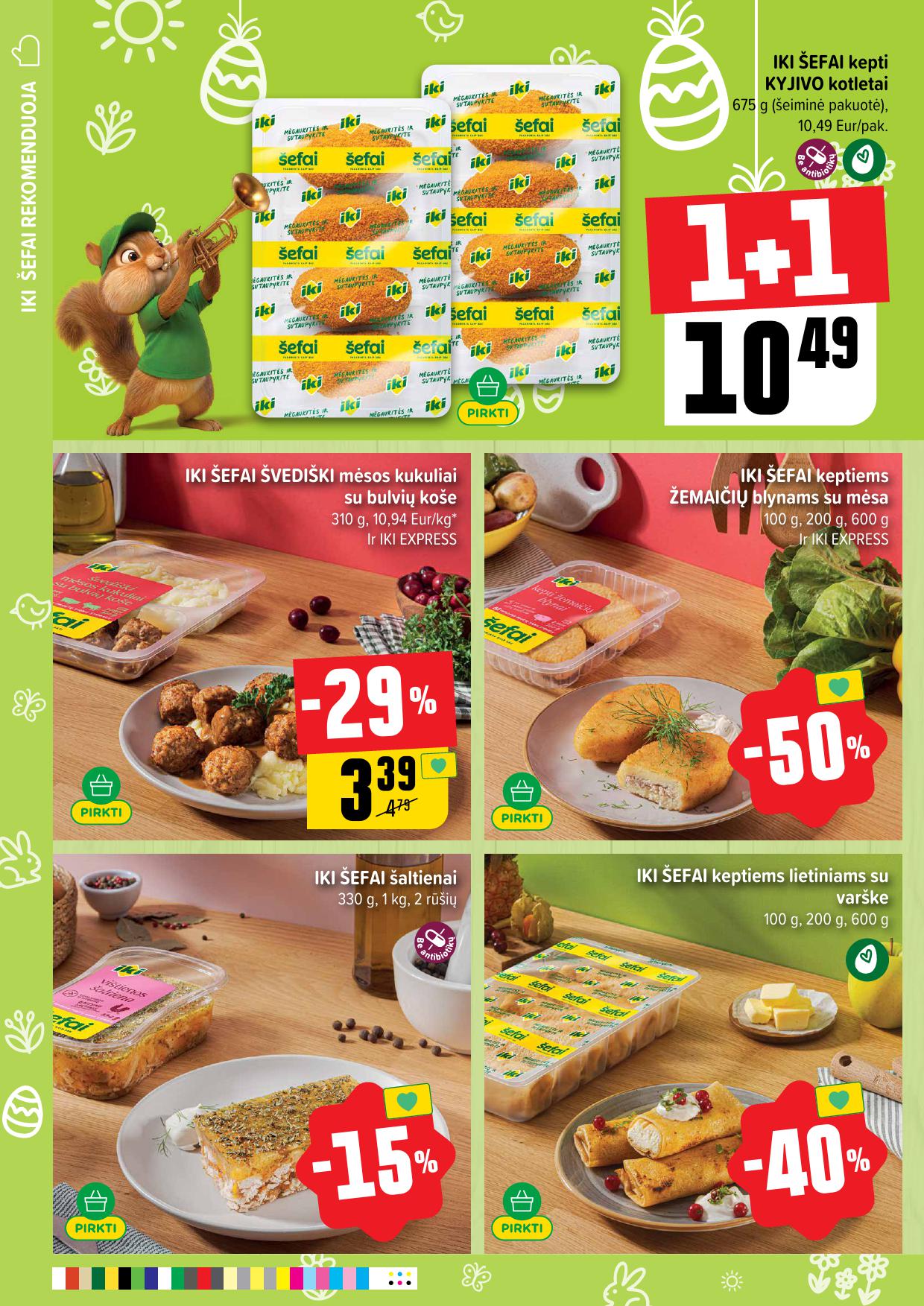 Naujausias IKI kaininis katalogas 2026.03.16 - 2026.03.22