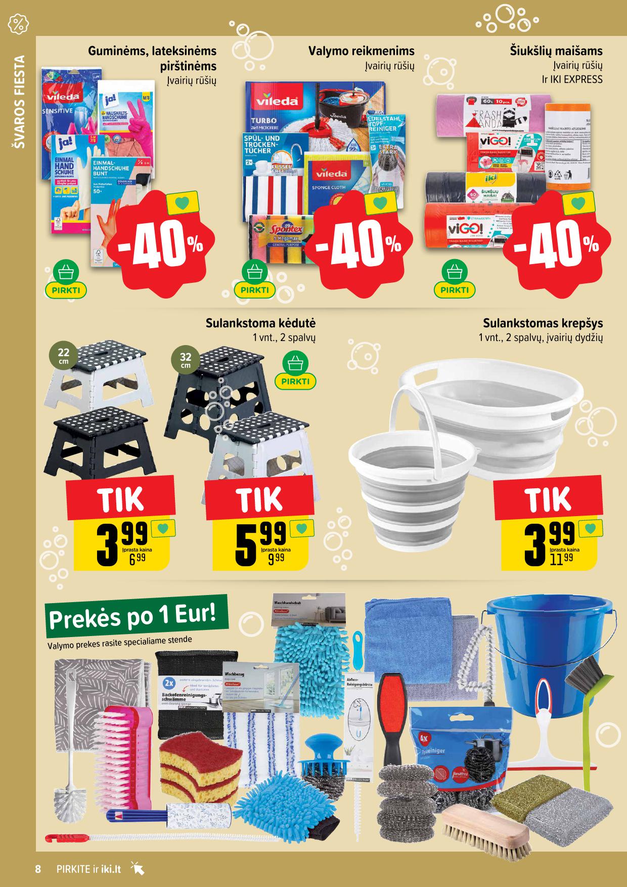 Naujausias IKI kaininis katalogas 2026.02.23 - 2026.03.01