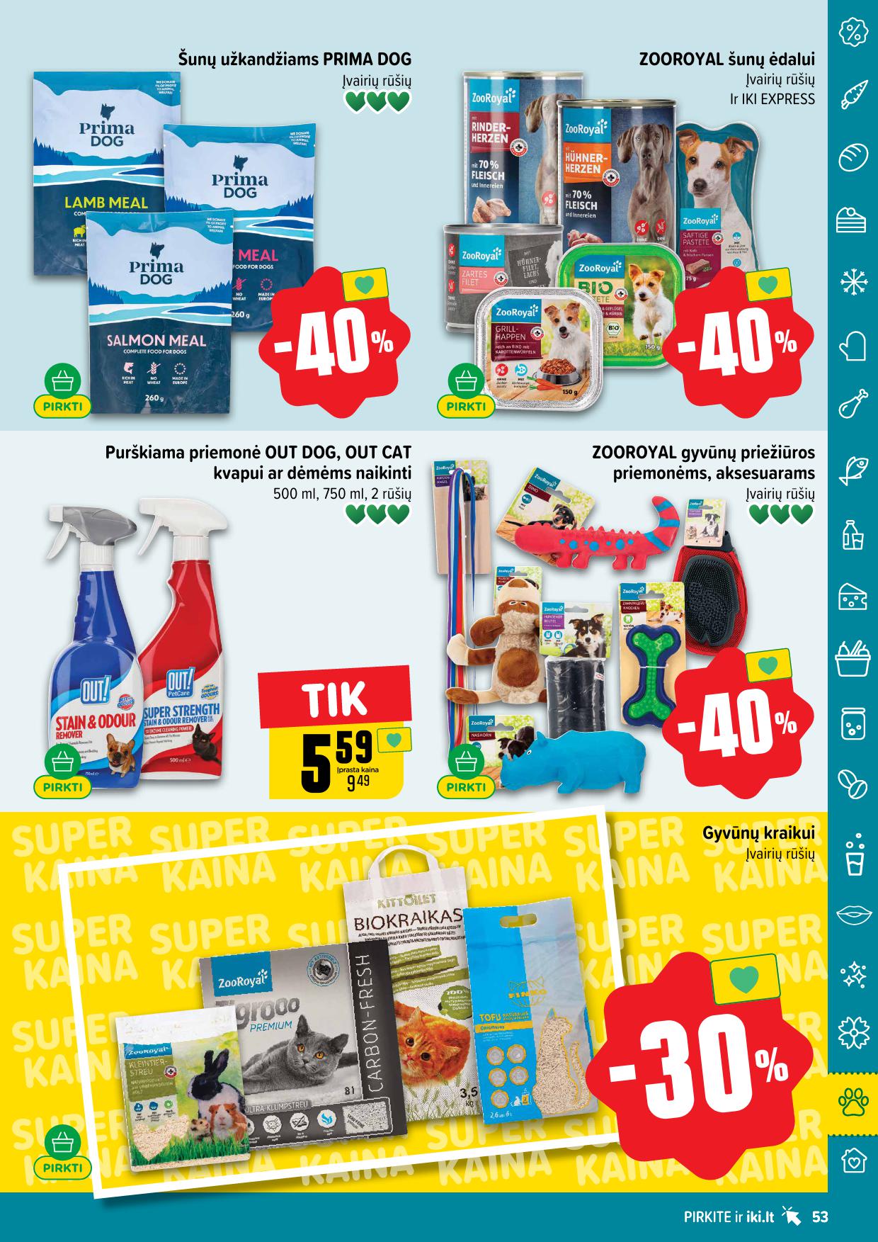 Naujausias IKI kaininis katalogas 2026.01.26 - 2026.02.01