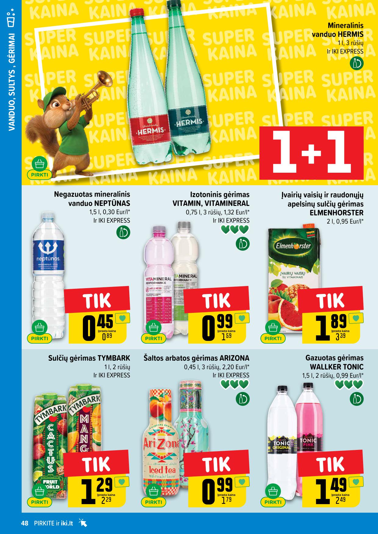 Naujausias IKI kaininis katalogas 2026.03.09 - 2026.03.15