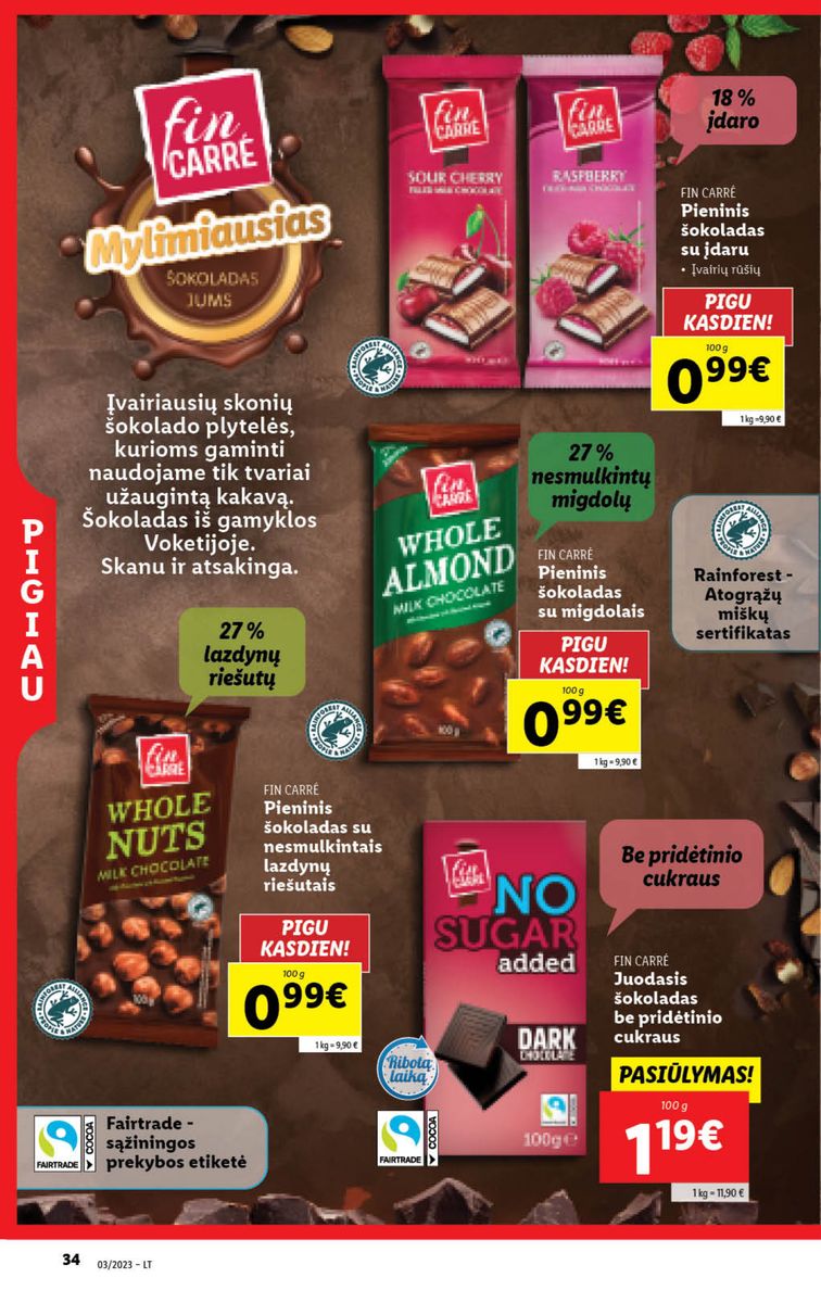 Naujausias LIDL kaininis katalogas 2023.01.16 - 2023.01.22