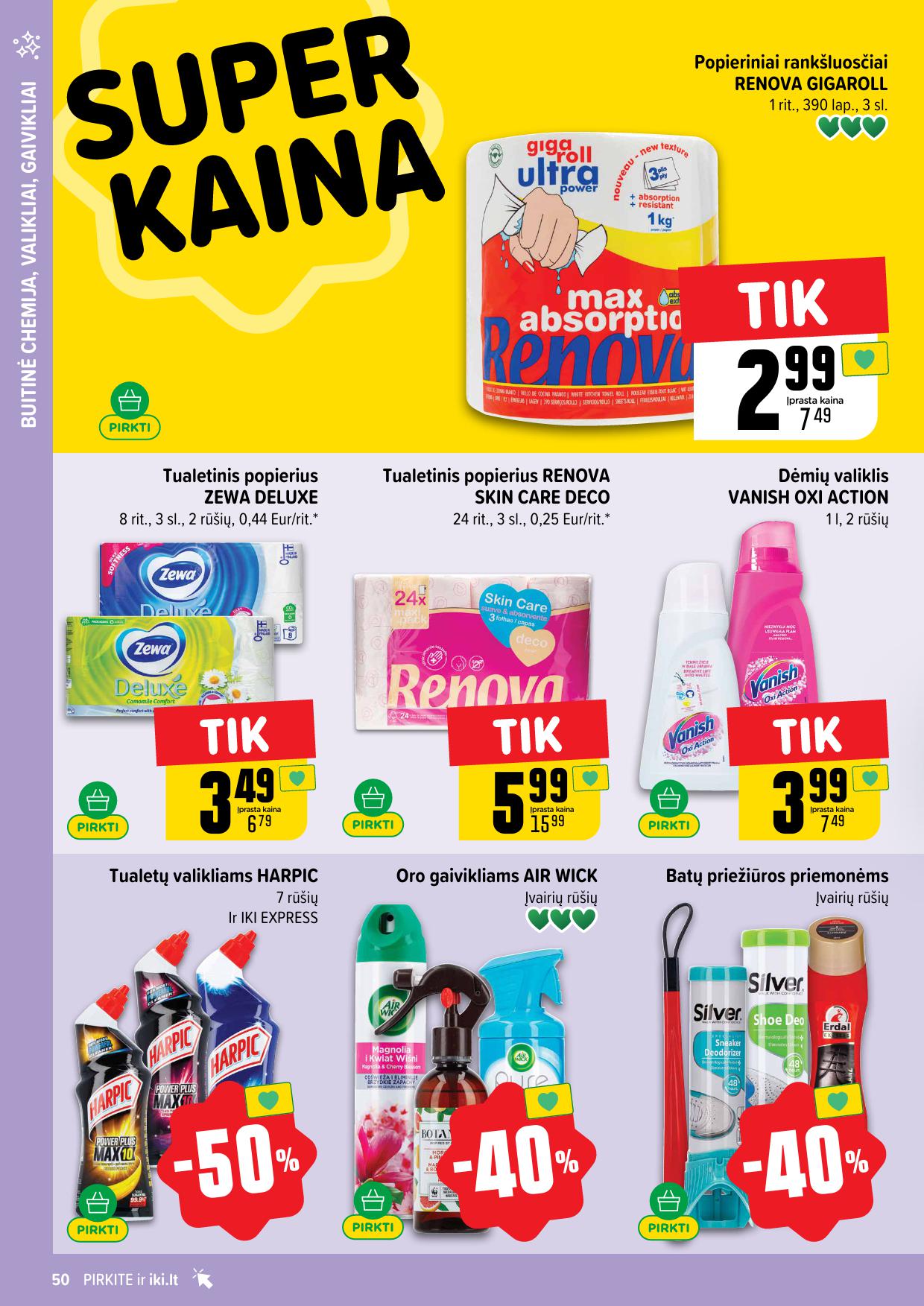 Naujausias IKI kaininis katalogas 2025.07.21 - 2025.07.27