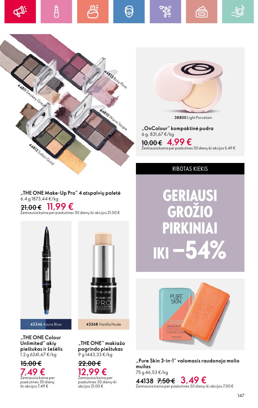 ORIFLAME katalogas galioja 2025.08.03 - 2025.08.23