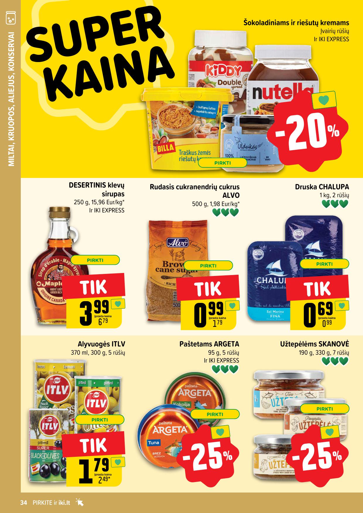 Naujausias IKI kaininis katalogas 2025.05.12 - 2025.05.18