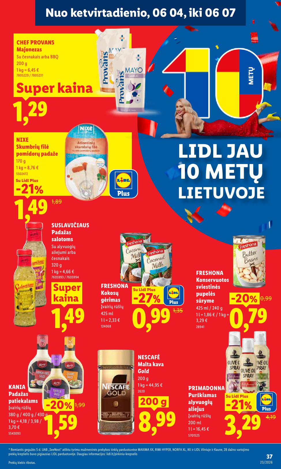 Naujausias LIDL kaininis katalogas 2026.06.01 - 2026.06.07