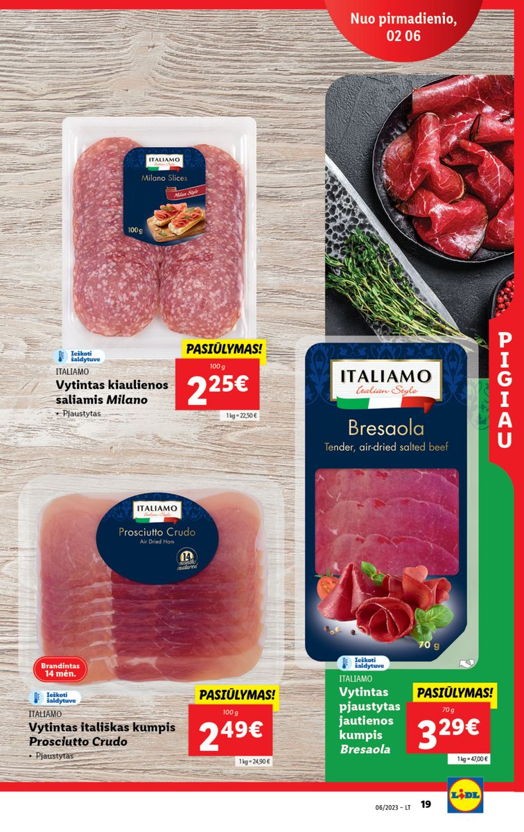 Naujausias LIDL kaininis katalogas 2023.02.06 - 2023.02.12