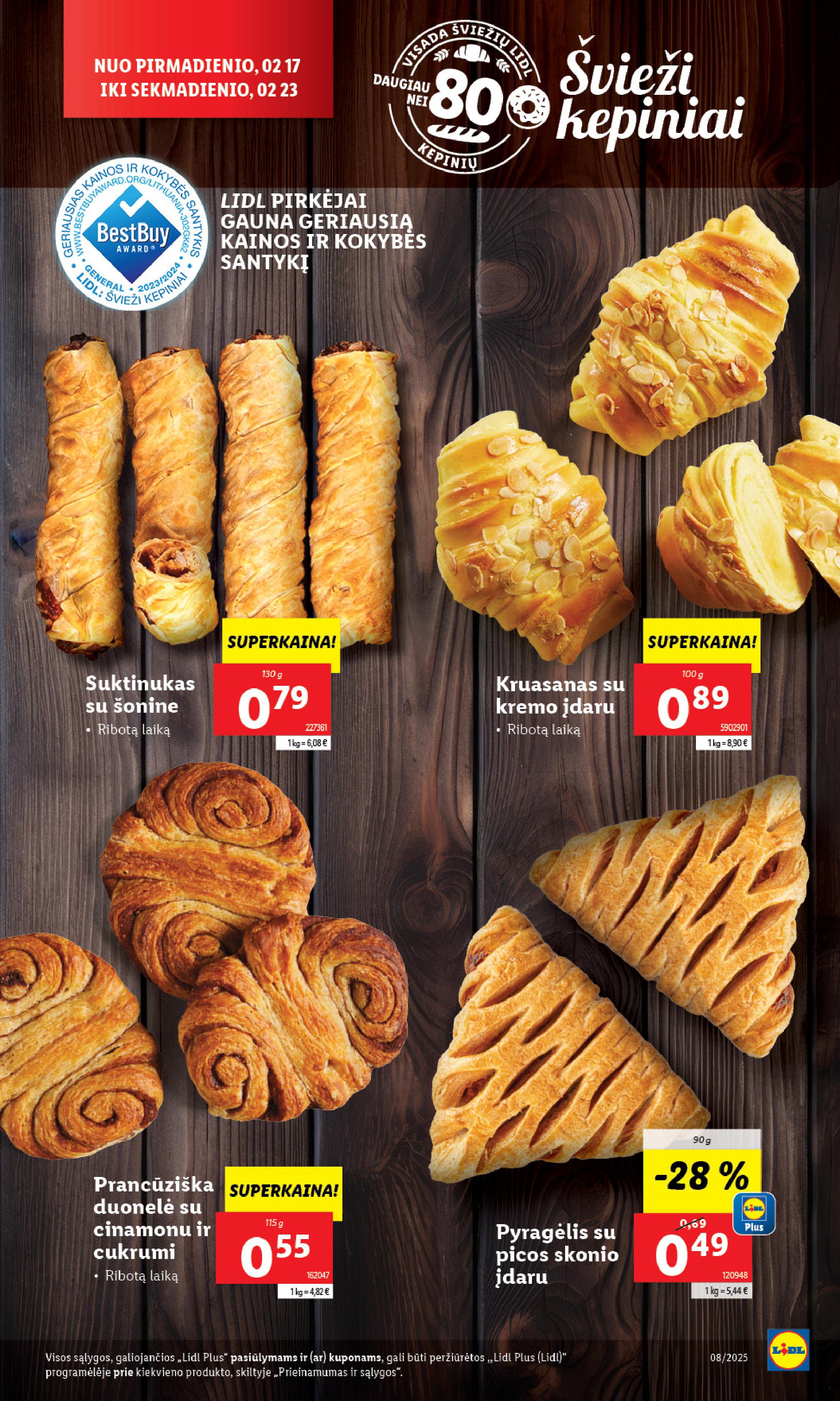 Naujausias LIDL kaininis katalogas 2025.02.17 - 2025.02.23
