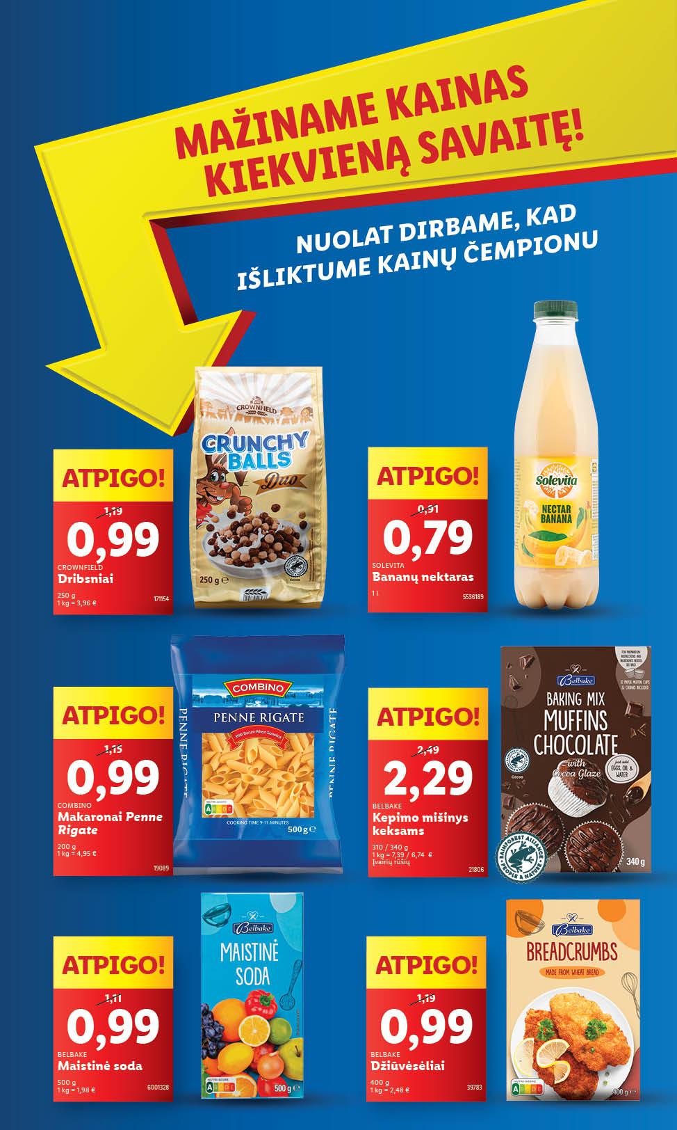 Naujausias LIDL kaininis katalogas 2024.04.01 - 2024.04.07