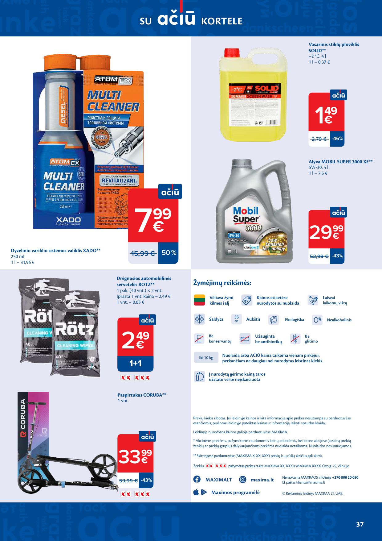 Naujausias MAXIMA kaininis katalogas 2026.03.24 - 2026.03.30