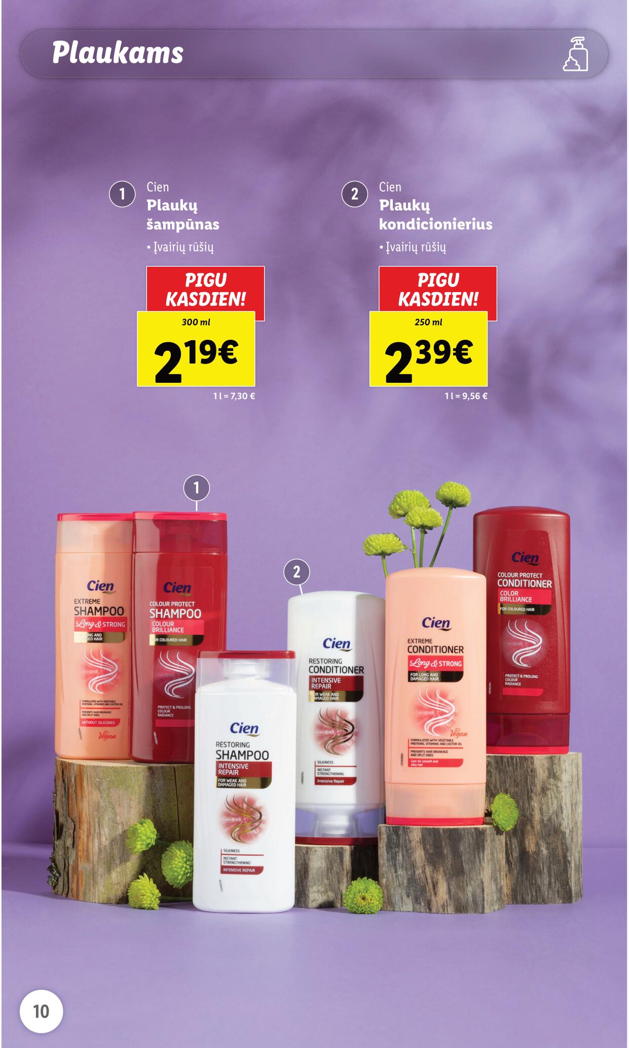 LIDL prekių katalogas "Grožio festivalis" galioja nuo 2023.05.01