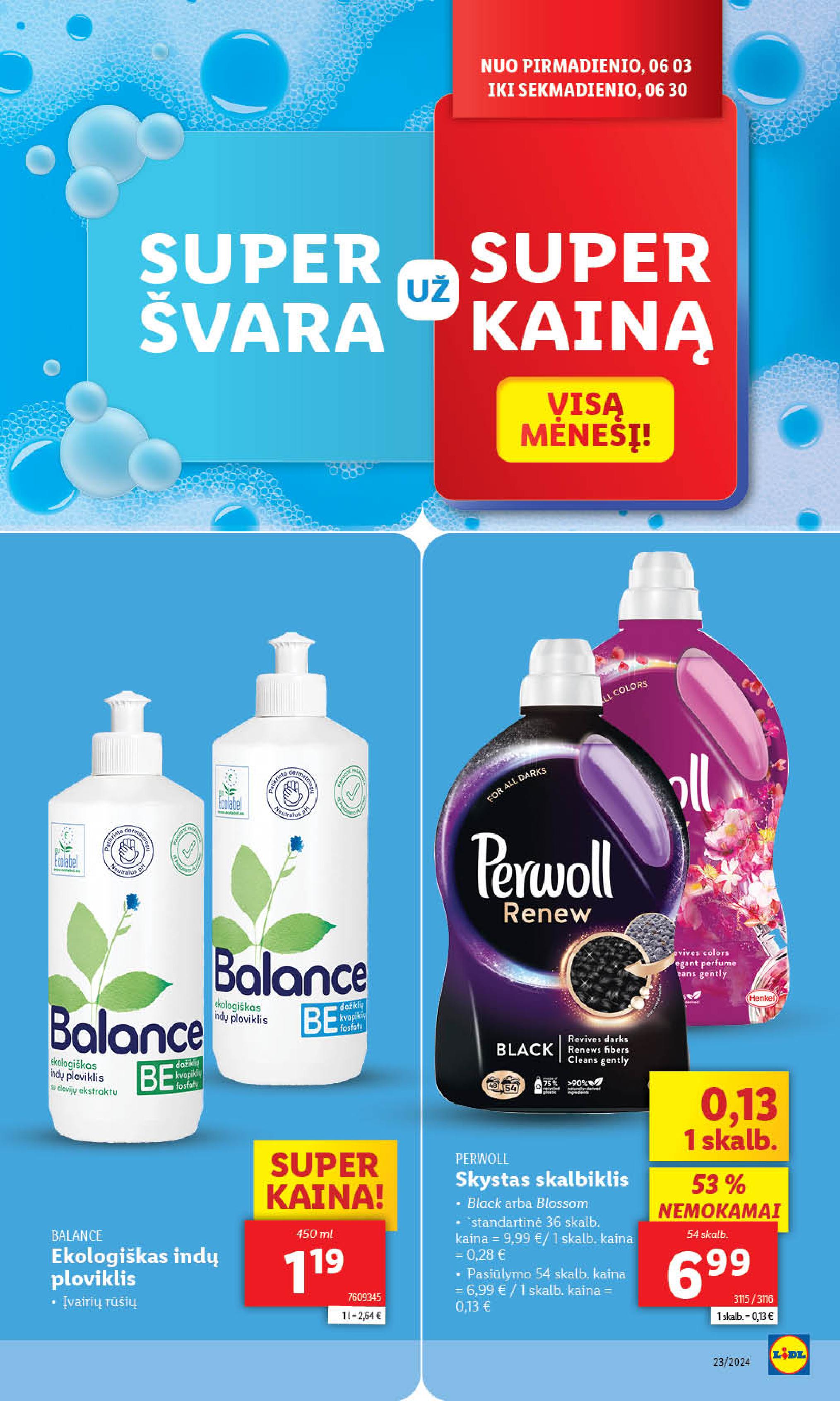 Naujausias LIDL kaininis katalogas 2024.06.03 - 2024.06.09