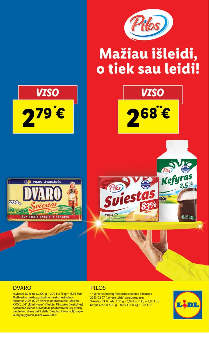 Naujausias LIDL kaininis katalogas 2023.03.06 - 2023.03.12