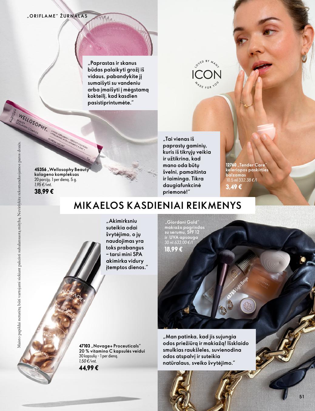 Naujas ORIFLAME katalogas galioja 2026.10.07 - 2026.11.17