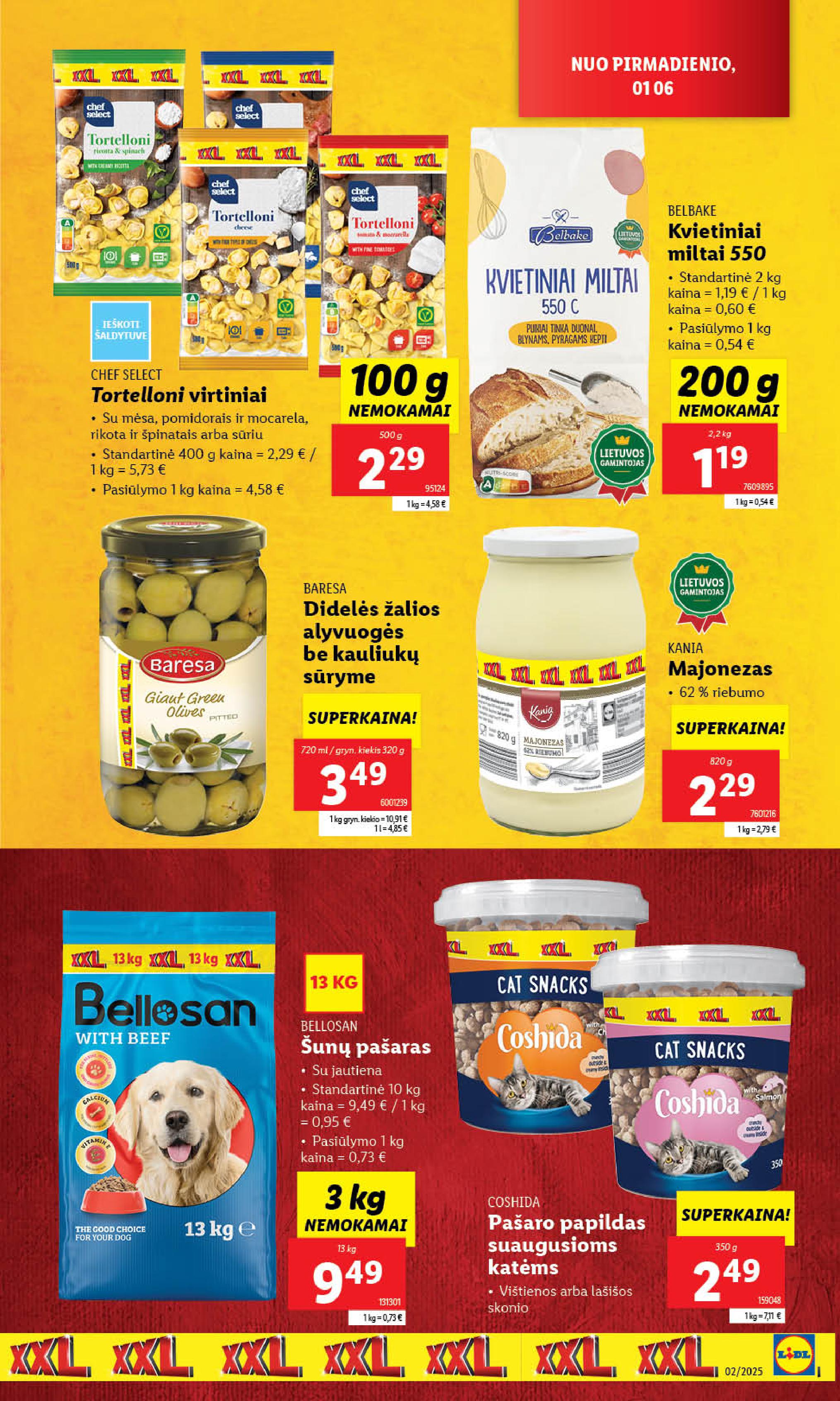 Naujausias LIDL kaininis katalogas 2025.01.06 - 2025.01.12