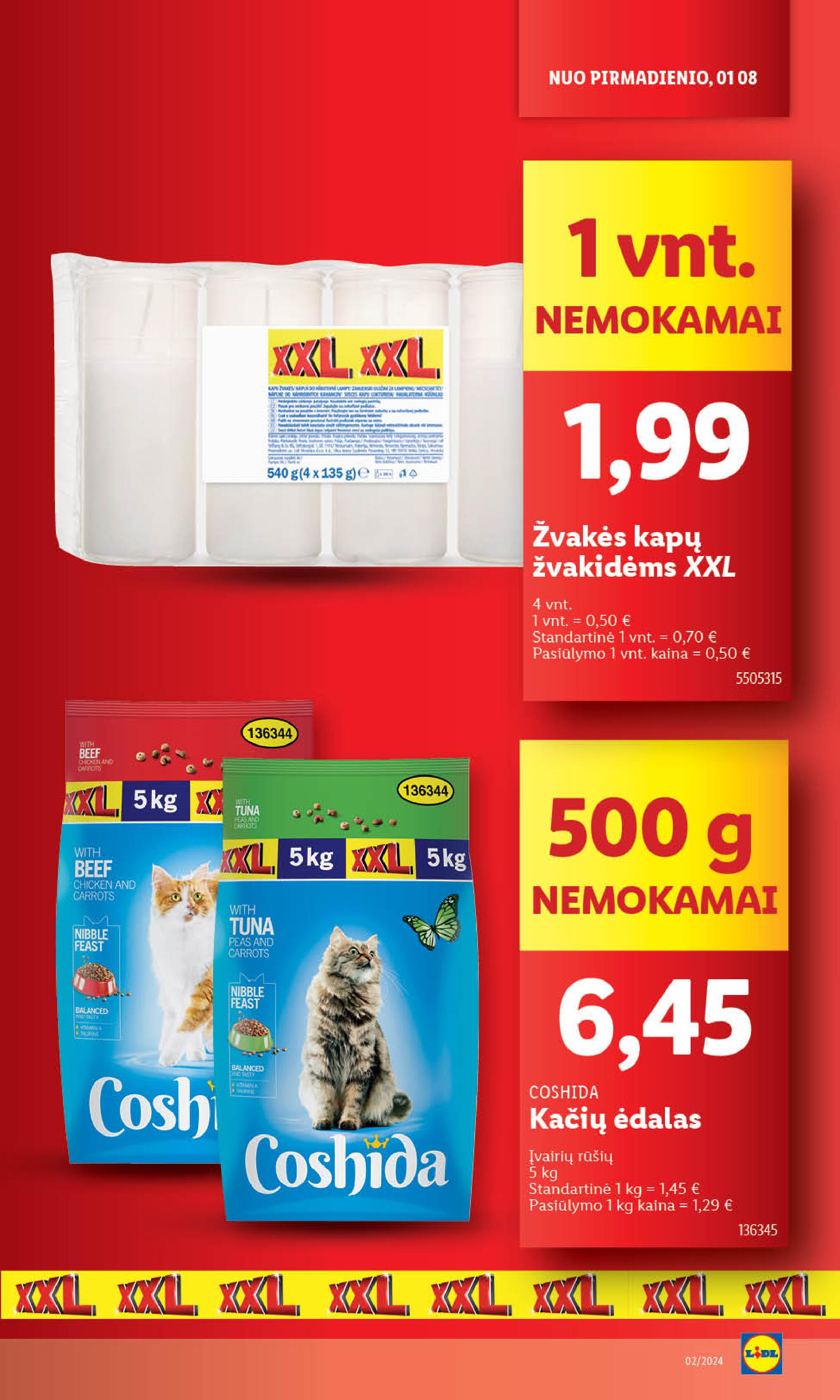 Naujausias LIDL kaininis katalogas 2024.01.08 - 2024.01.14