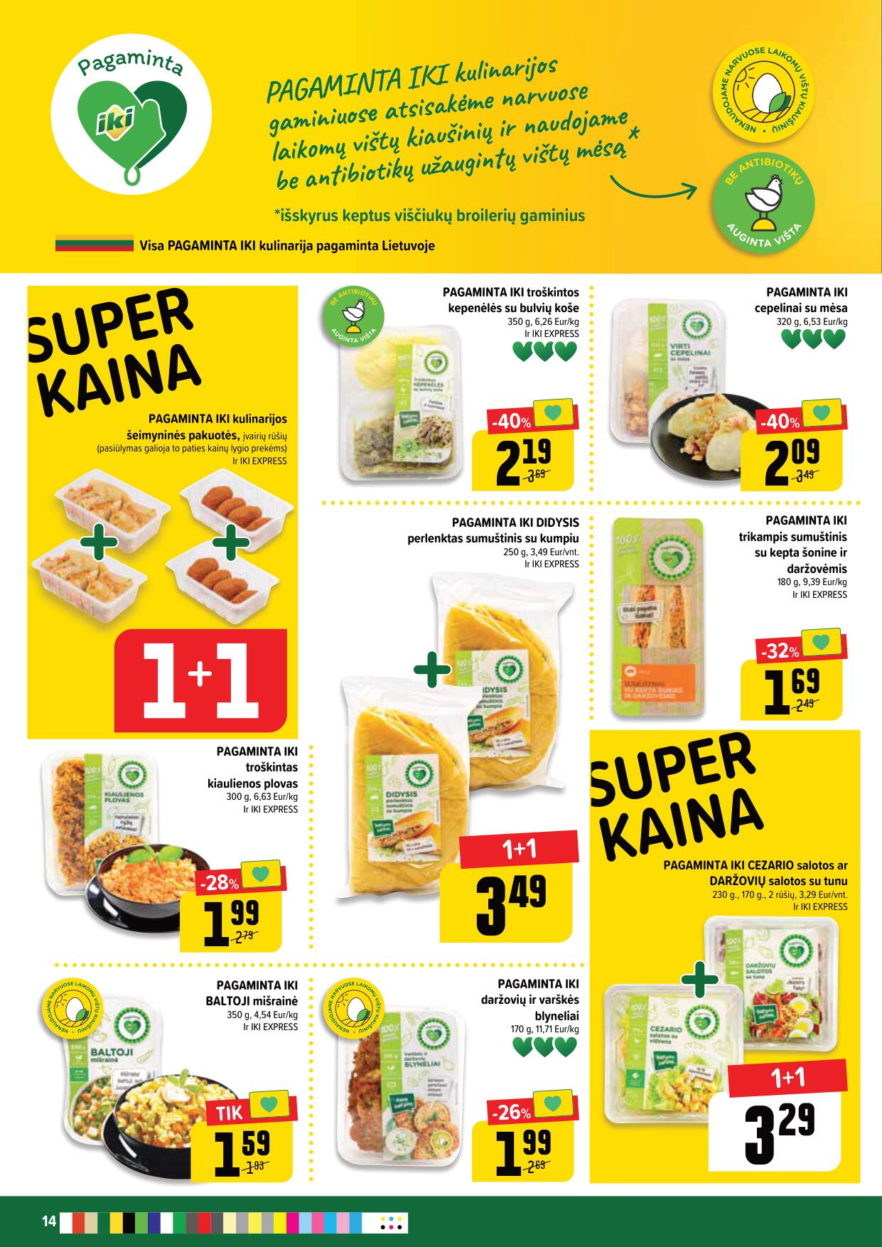 Naujausias IKI kaininis katalogas 2023.10.23 - 2023.10.29