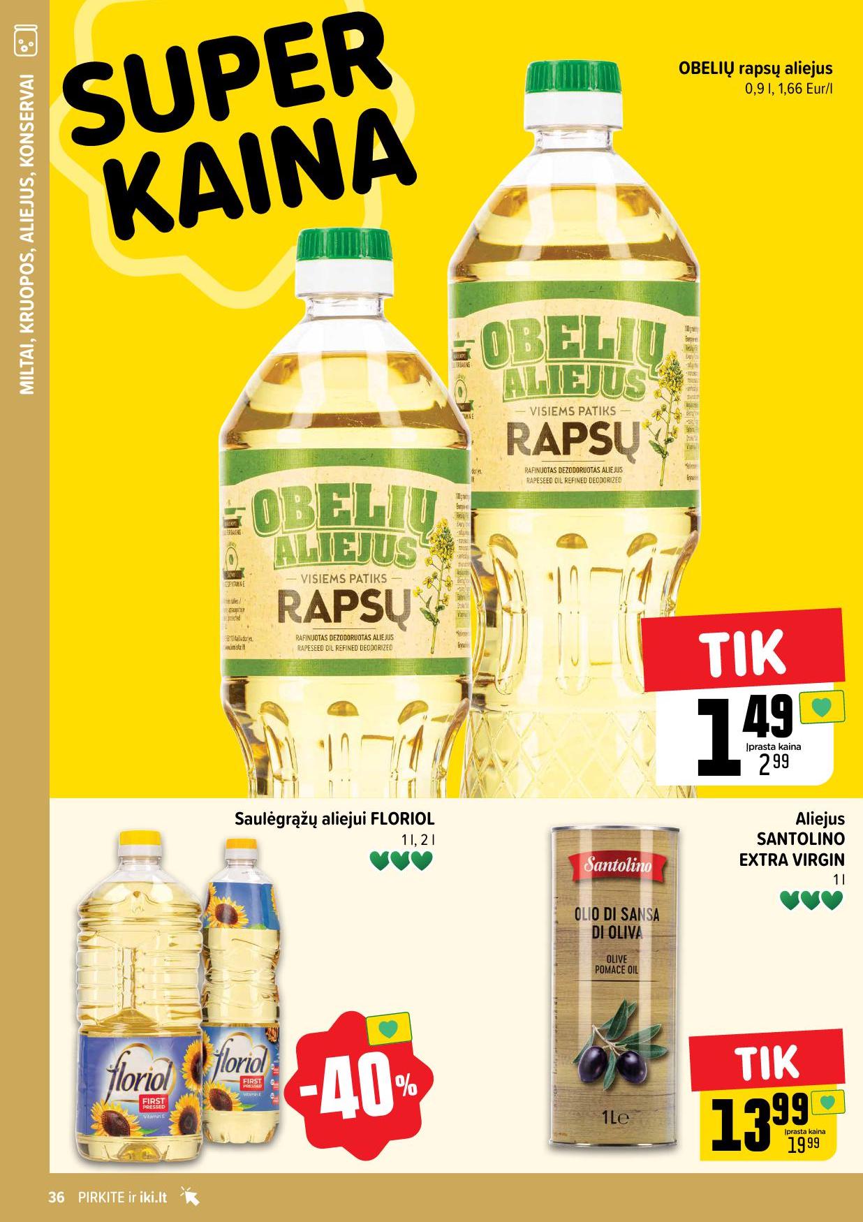 Naujausias IKI kaininis katalogas 2024.04.01 - 2024.04.07