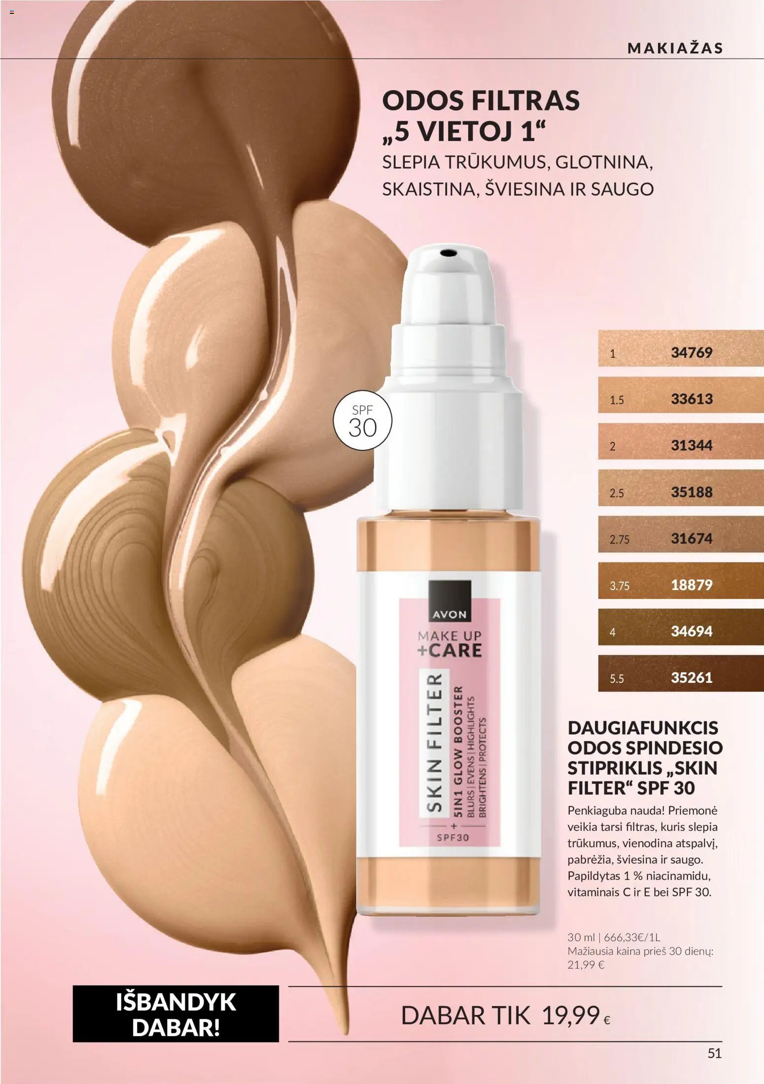AVON katalogas galioja 2026.10.01 - 2026.10.31