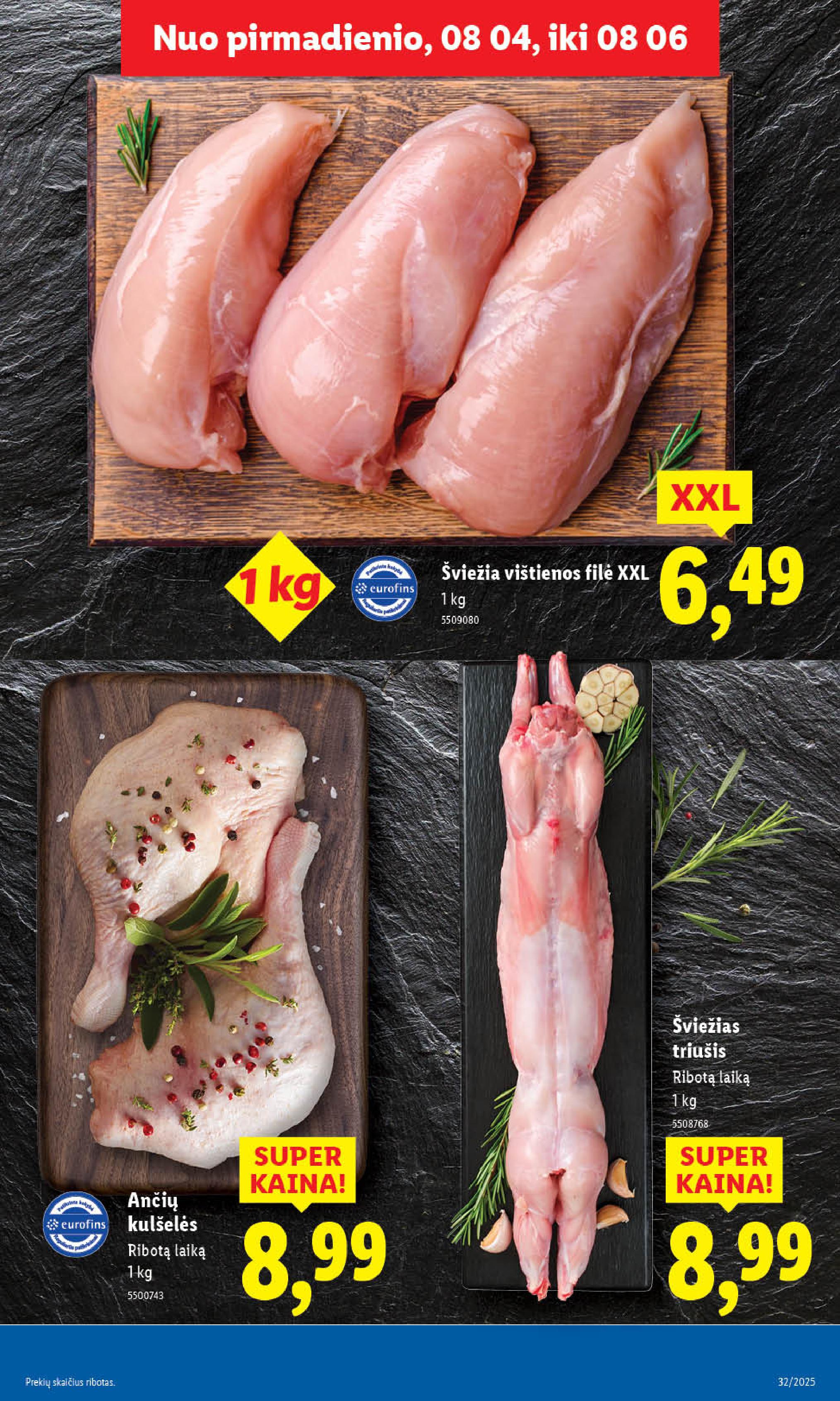 Naujausias LIDL kaininis katalogas 2025.08.04 - 2025.08.10