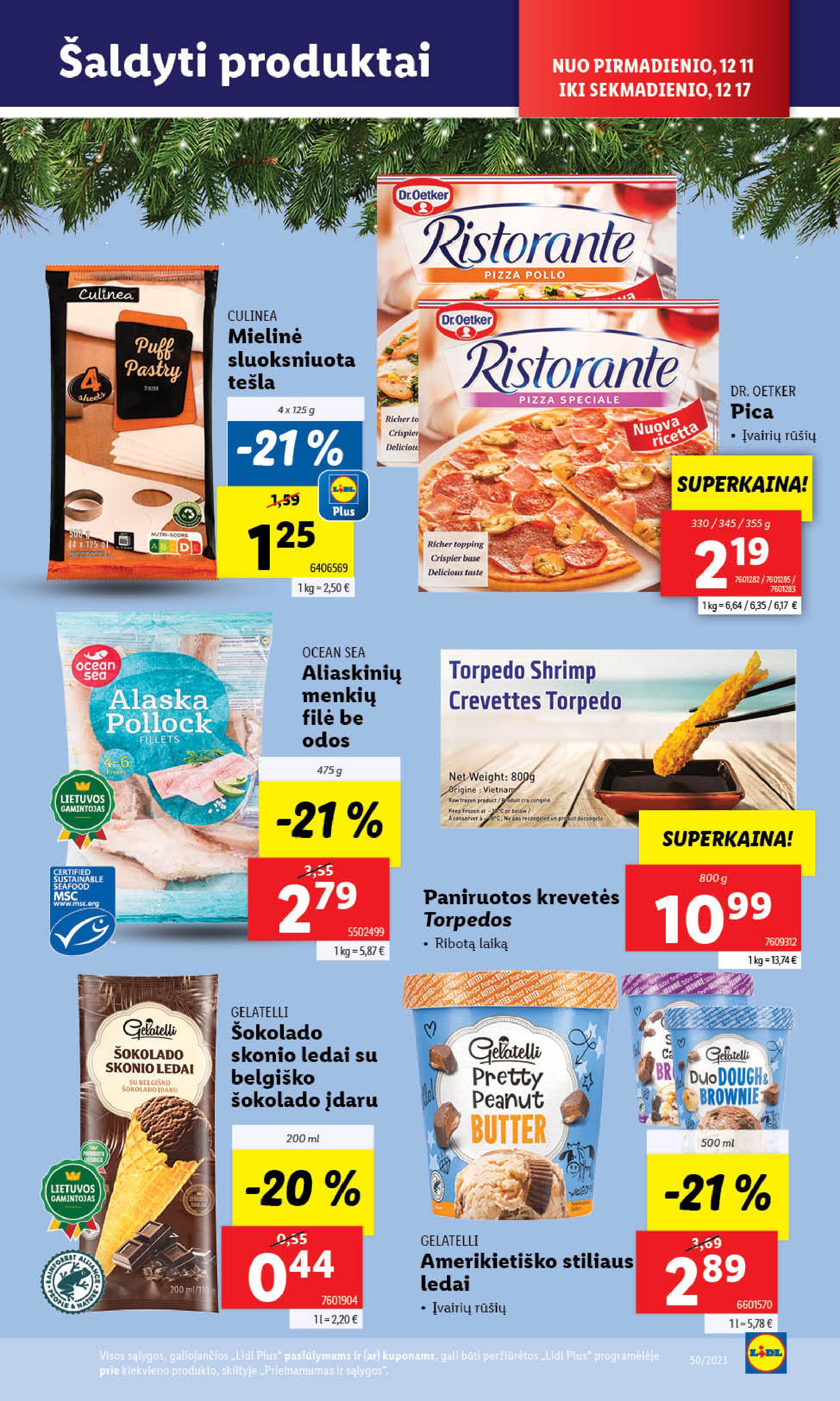 Naujausias LIDL kaininis katalogas 2023.12.11 - 2023.12.17