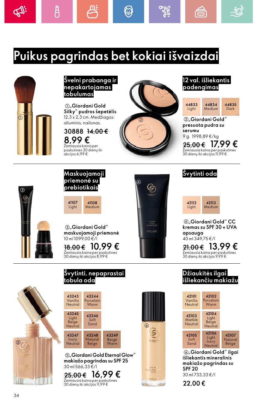Naujas ORIFLAME katalogas galioja 2025.05.11 - 2025.05.31