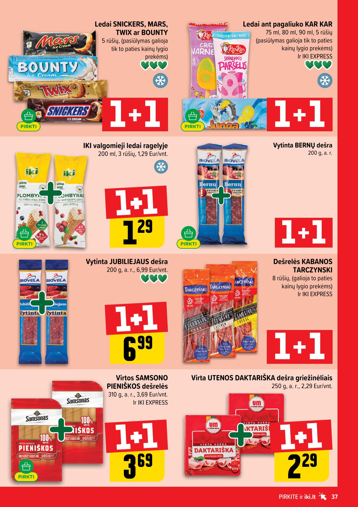 Naujausias IKI kaininis katalogas 2026.04.13 - 2026.04.19