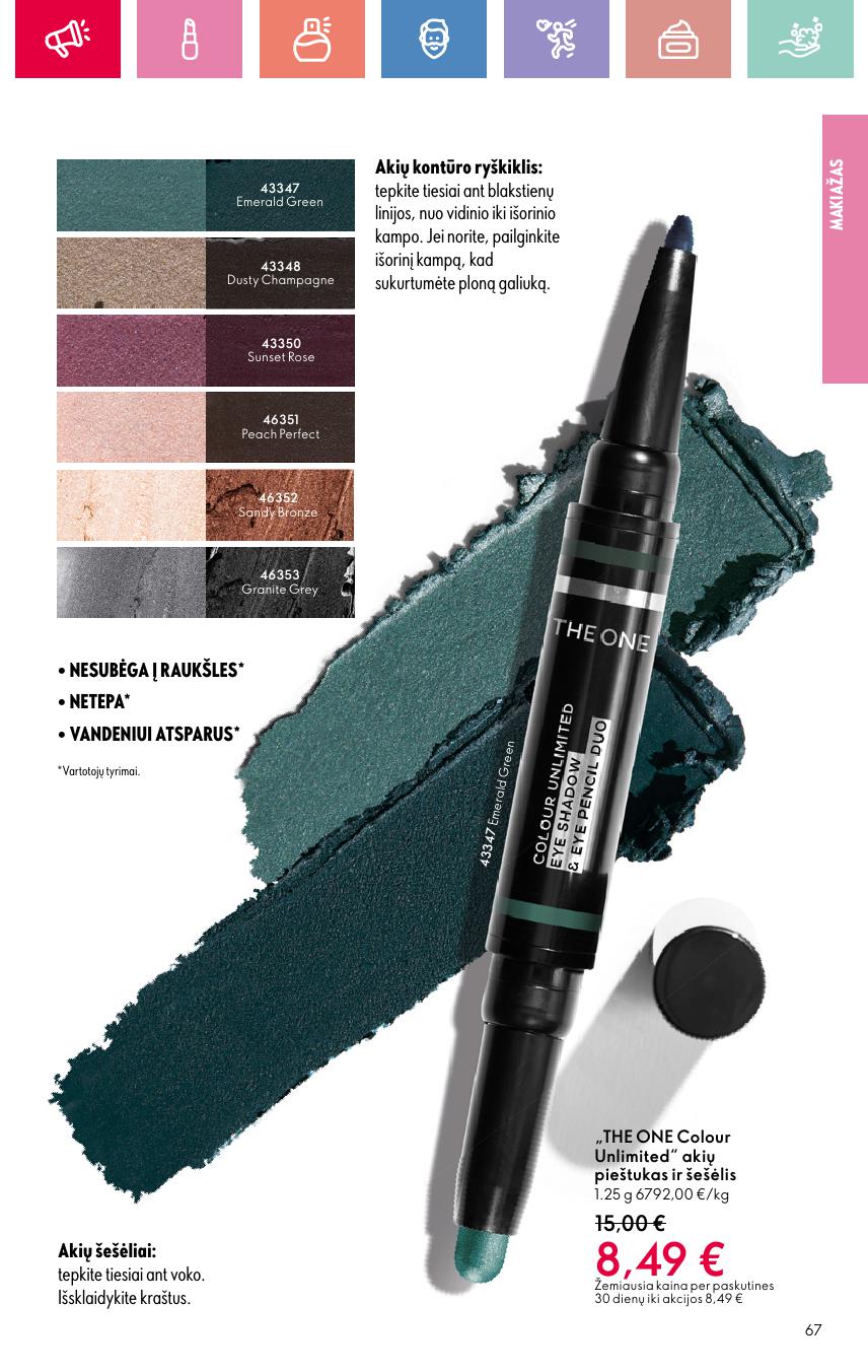 ORIFLAME katalogas galioja 2025.08.03 - 2025.08.23