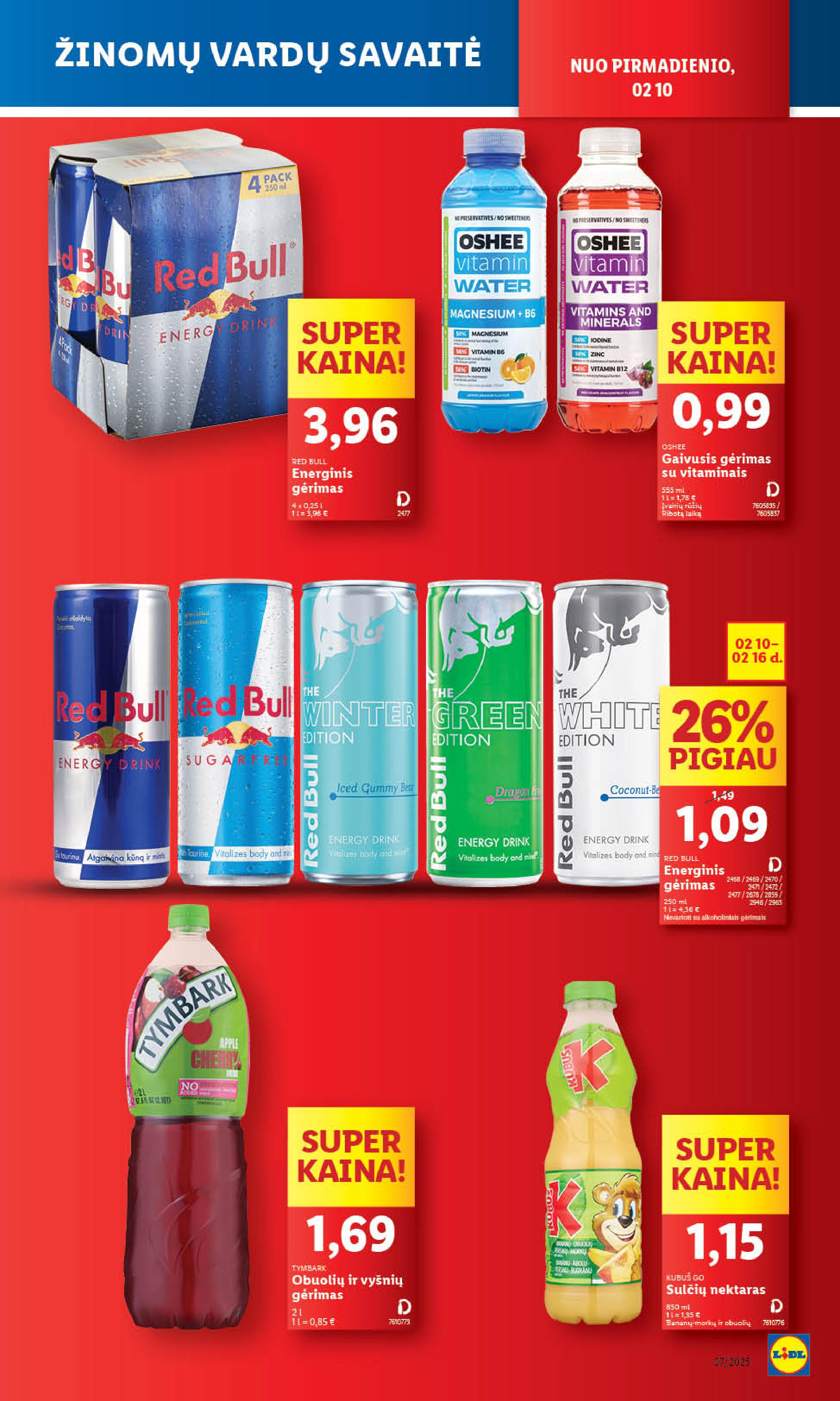 Naujausias LIDL kaininis katalogas 2025.02.10 - 2025.02.16