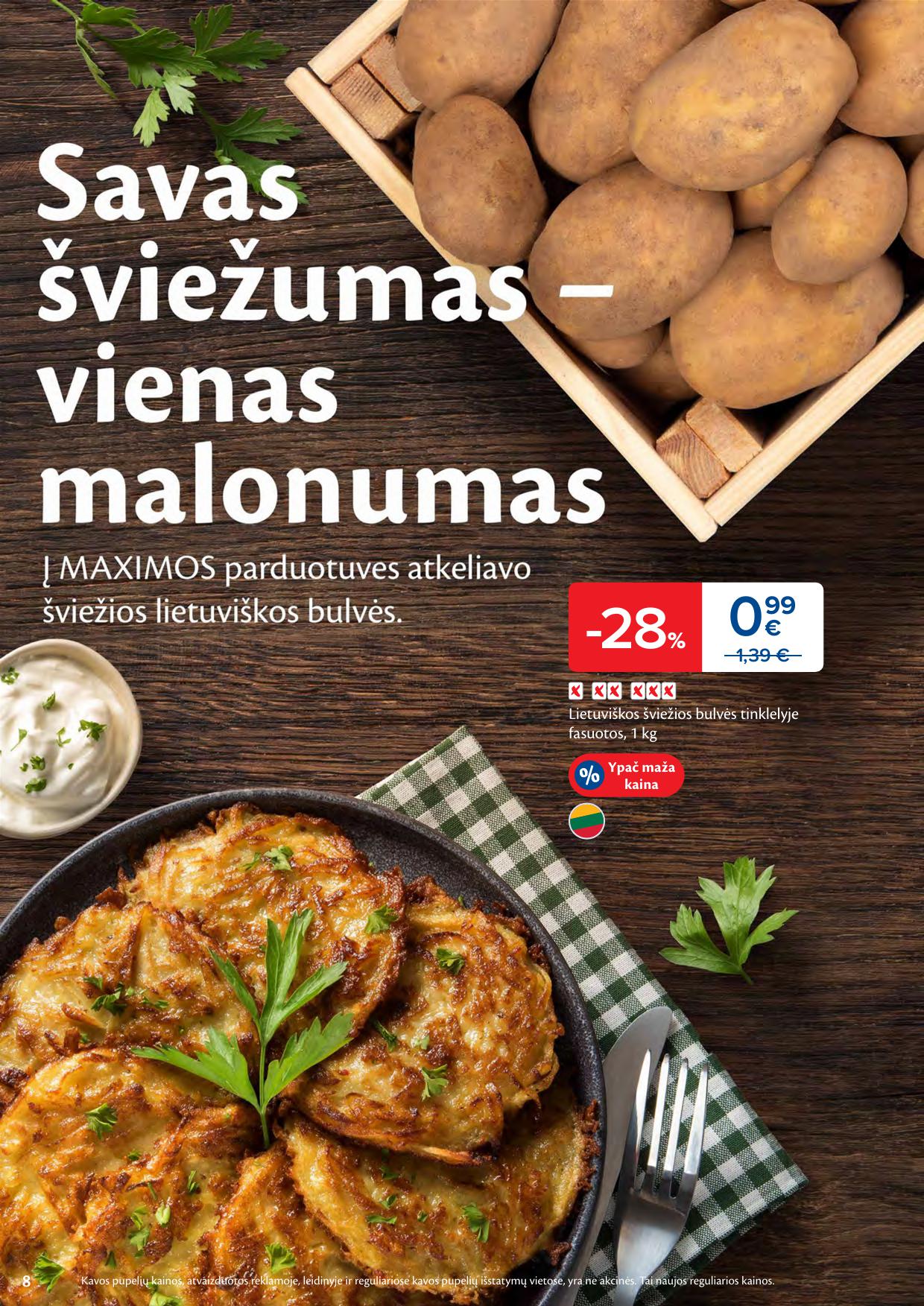Naujausias MAXIMA kaininis katalogas 2025.06.24 - 2025.06.30