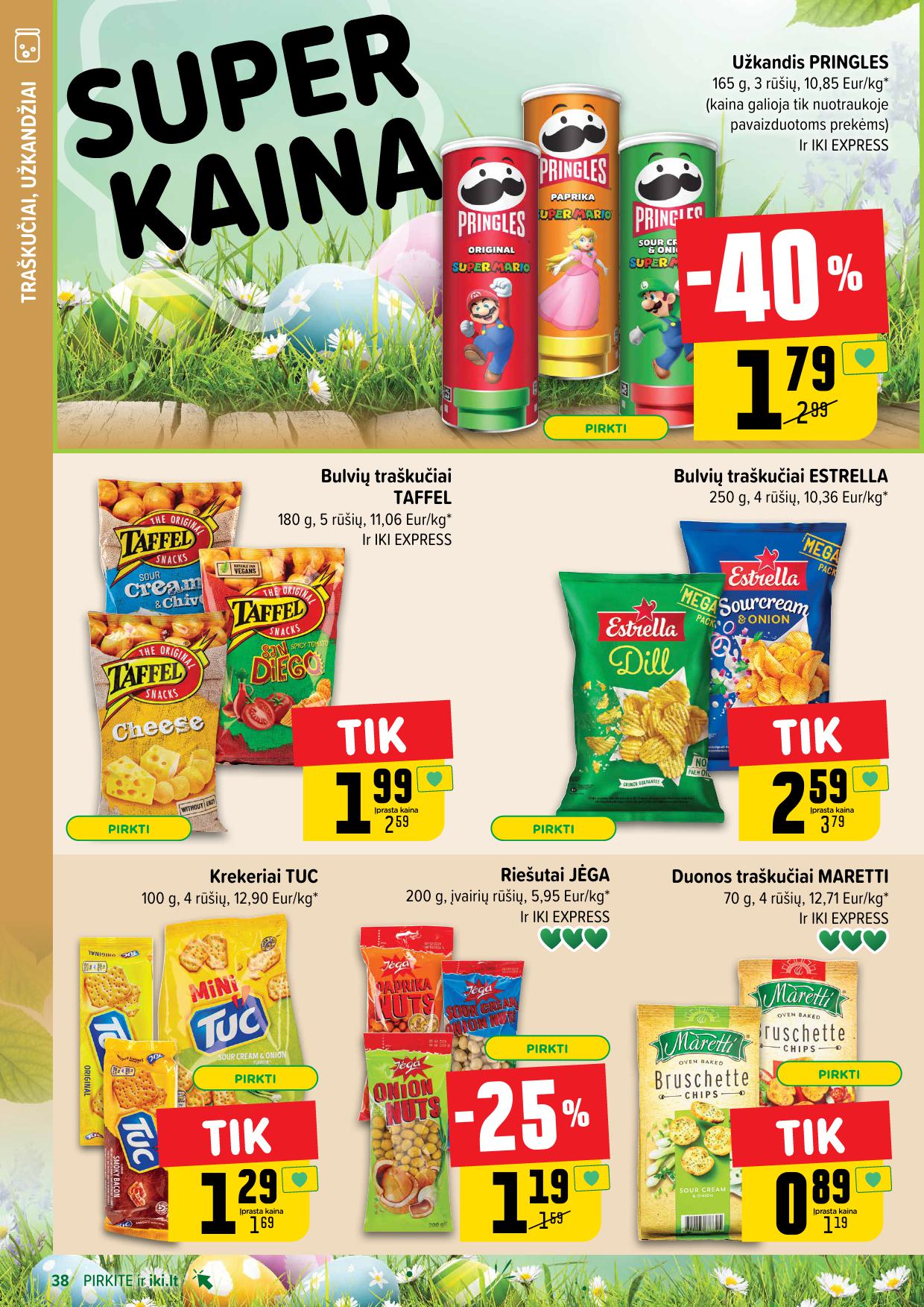 Naujausias IKI kaininis katalogas 2025.04.14 - 2025.04.19