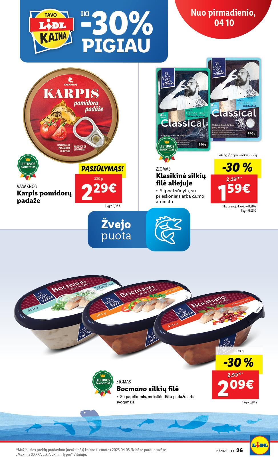 Naujausias LIDL kaininis katalogas 2023.04.10 - 2023.04.16