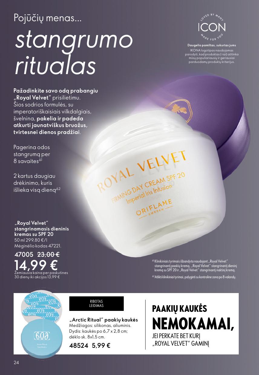 Naujas ORIFLAME katalogas galioja 2026.04.22 - 2026.05.12