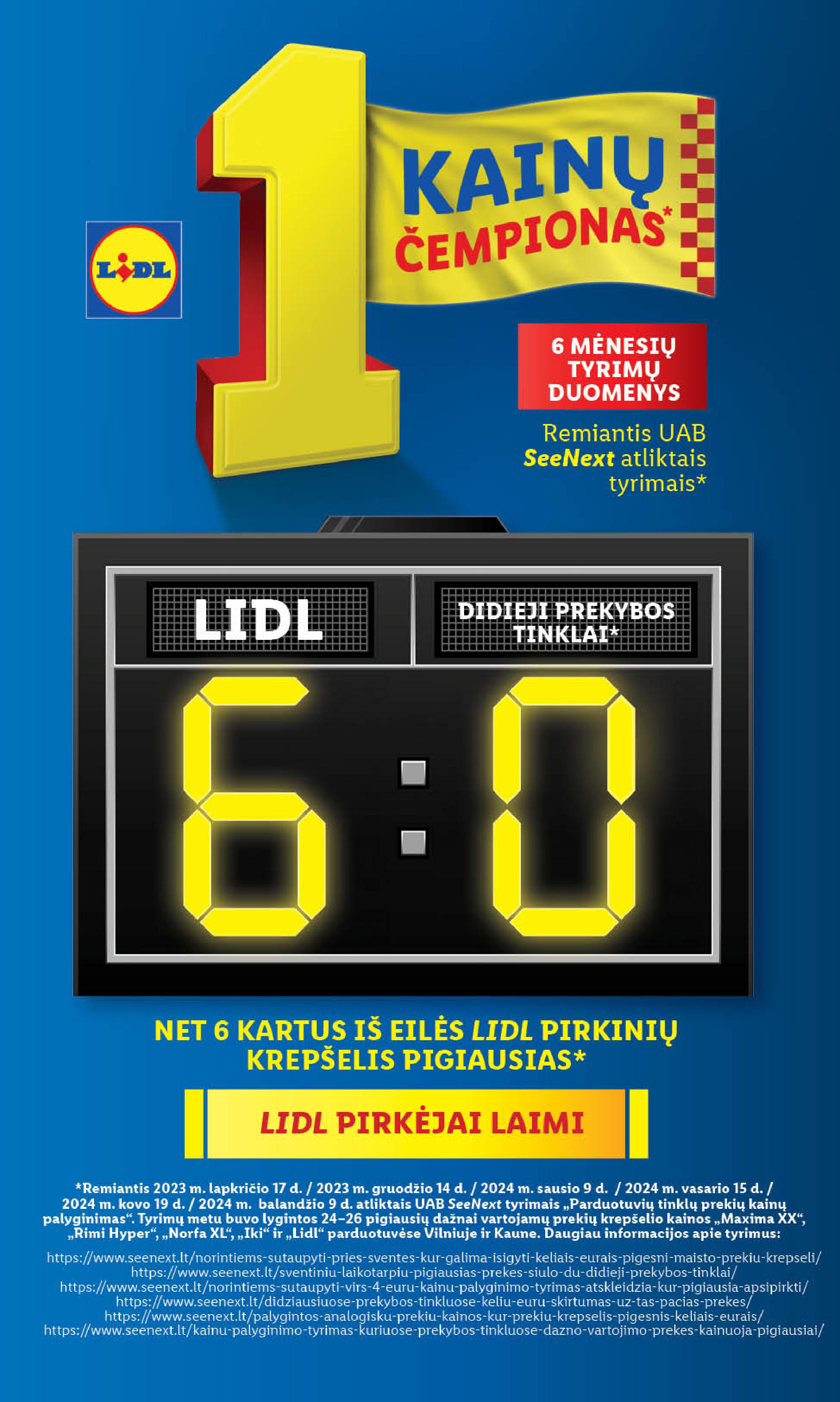 Naujausias LIDL kaininis katalogas 2024.05.13 - 2024.05.19