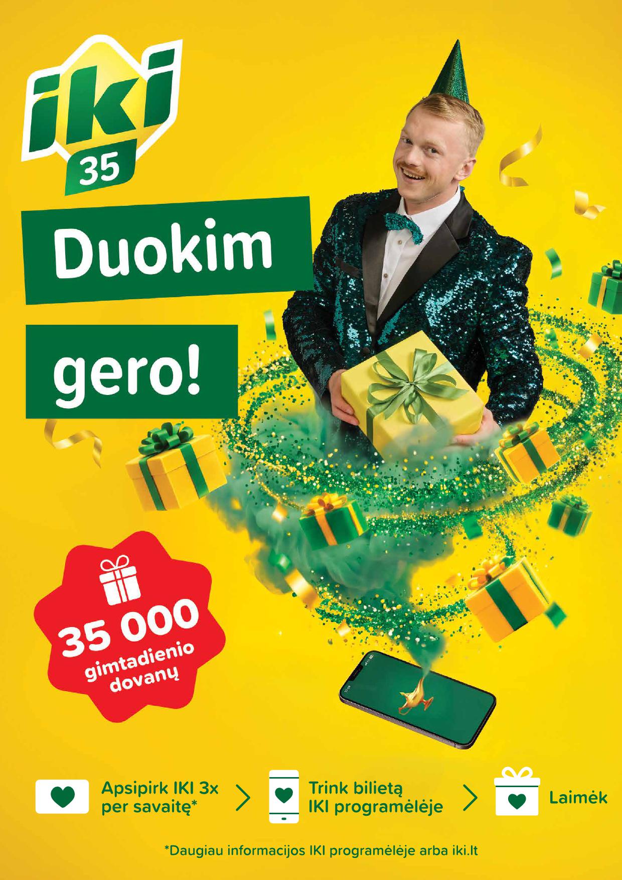 Naujausias IKI kaininis katalogas 2026.10.05 - 2026.10.11