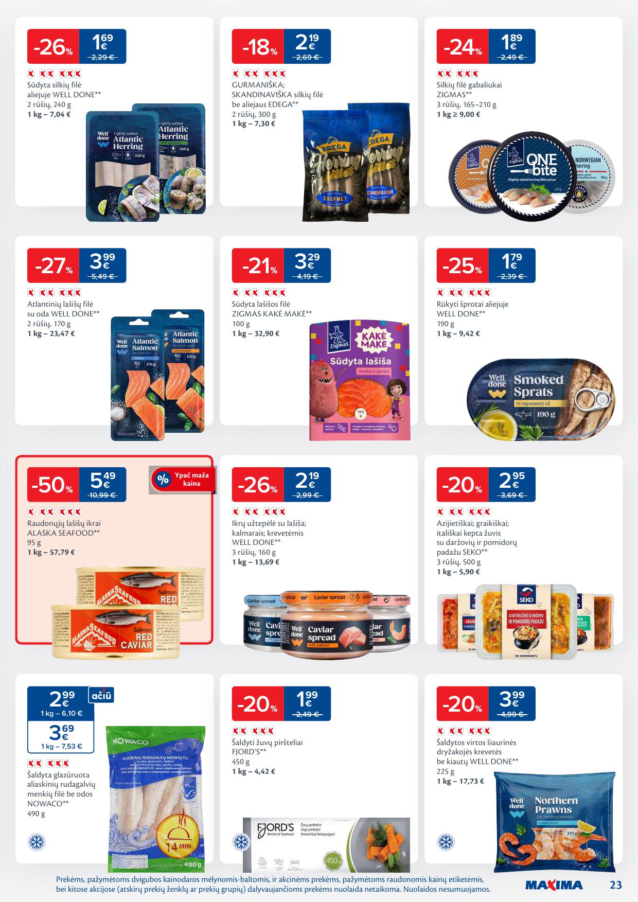 Naujausias MAXIMA kaininis katalogas 2026.02.24 - 2026.03.02