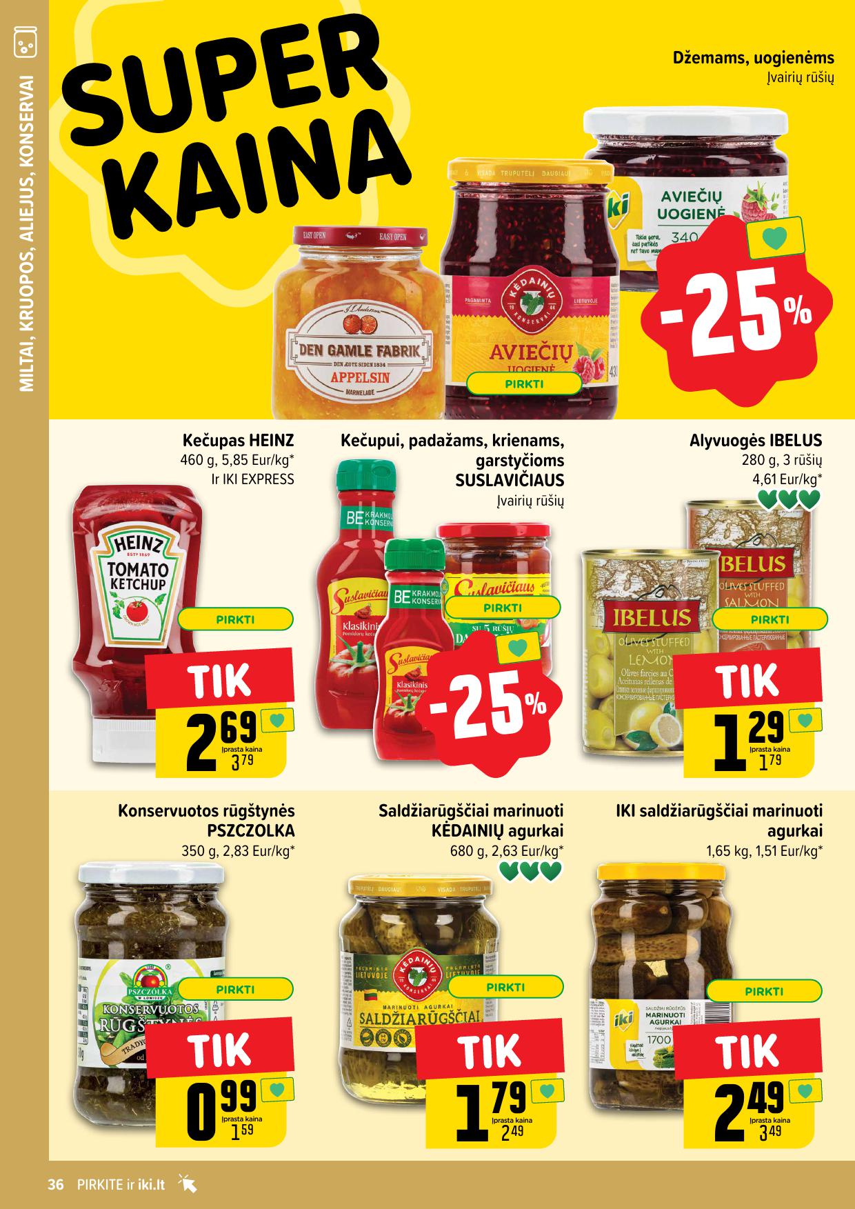 Naujausias IKI kaininis katalogas 2024.10.14 - 2024.10.20