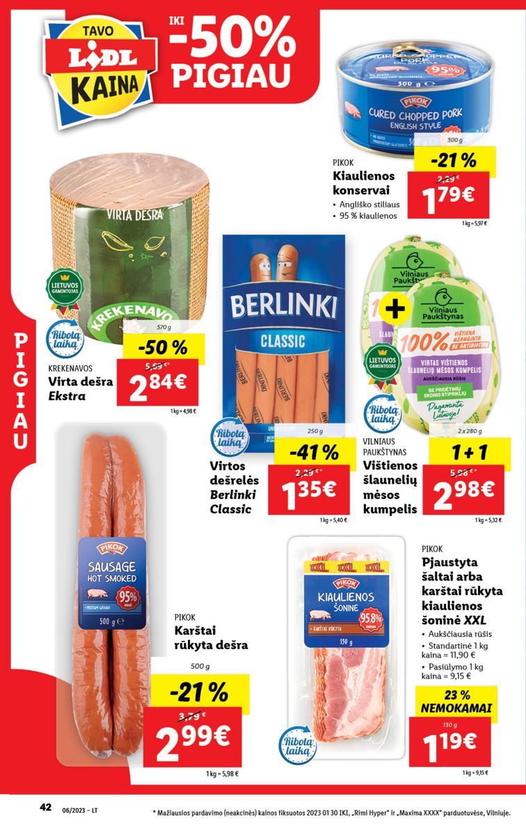 Naujausias LIDL kaininis katalogas 2023.02.06 - 2023.02.12