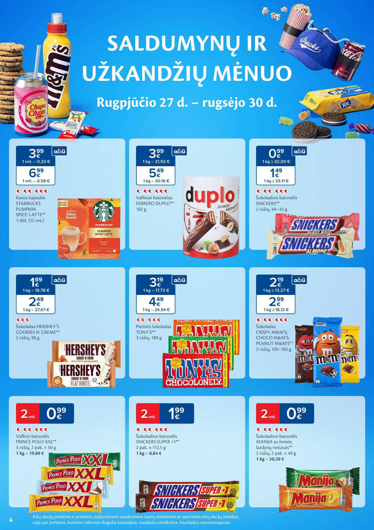 Naujausias MAXIMA kaininis katalogas 2024.09.17 - 2024.09.23