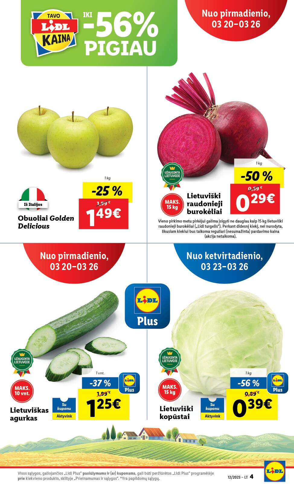 Naujausias LIDL kaininis katalogas 2023.03.20 - 2023.03.26