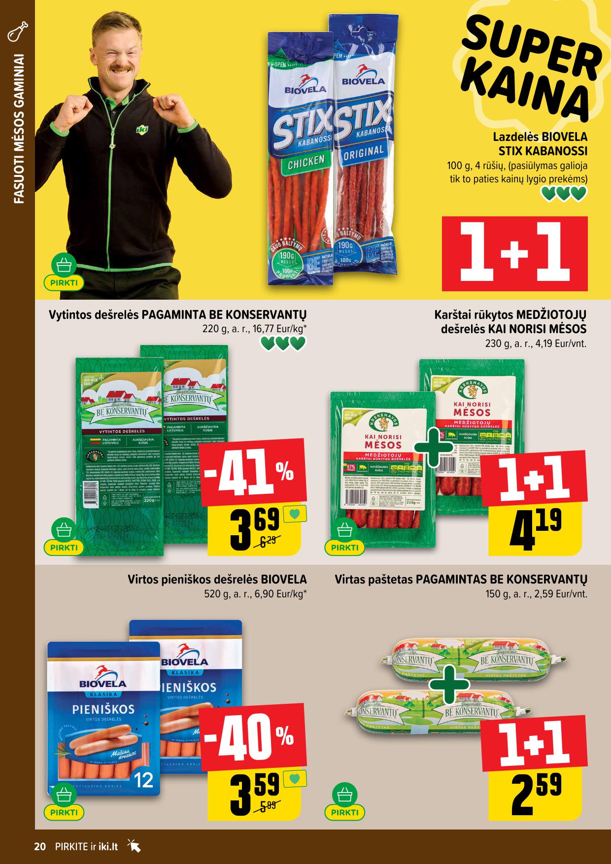 IKI SAVAITĖLĖ akcijų ir nuolaidų leidinys Nr.29 2025.07.14 - 2025.07.20