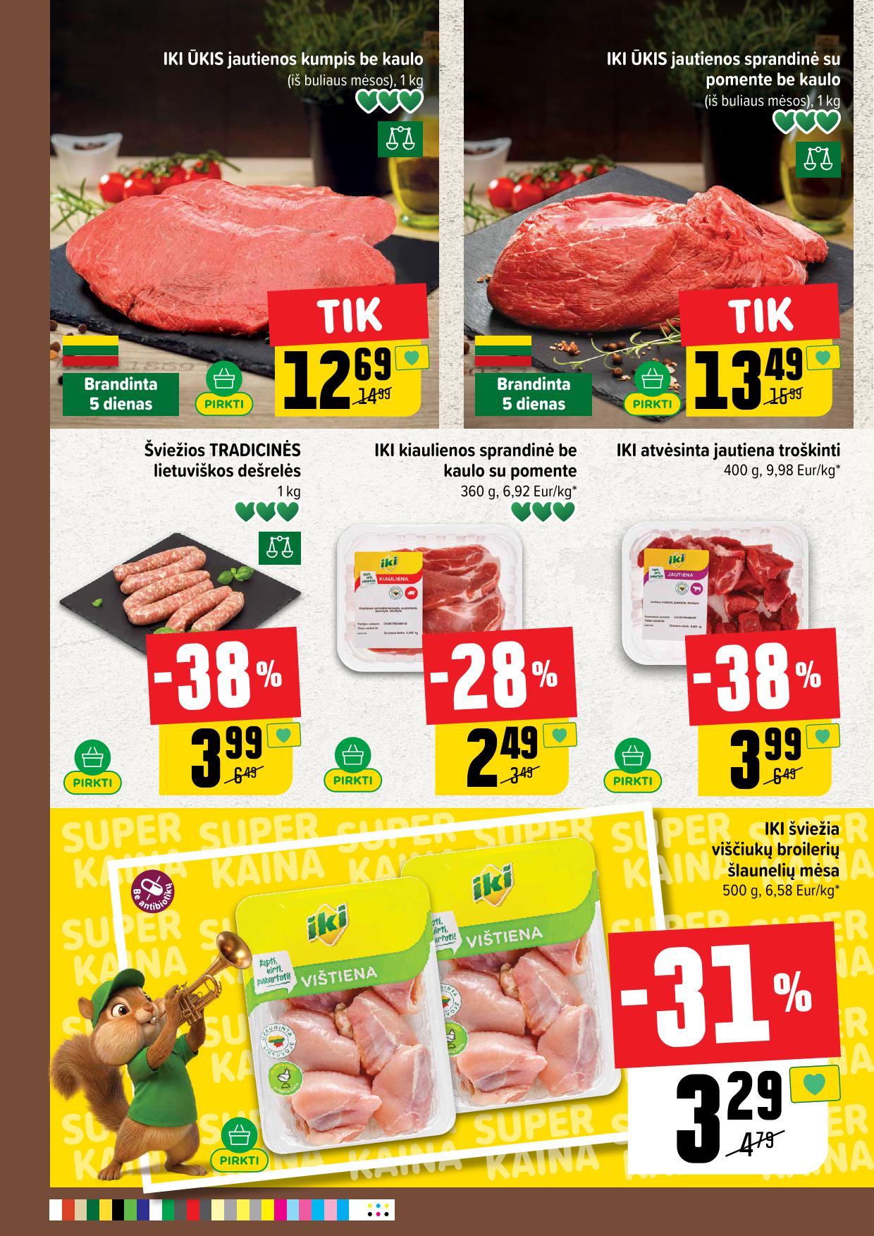 Naujausias IKI kaininis katalogas 2026.04.13 - 2026.04.19