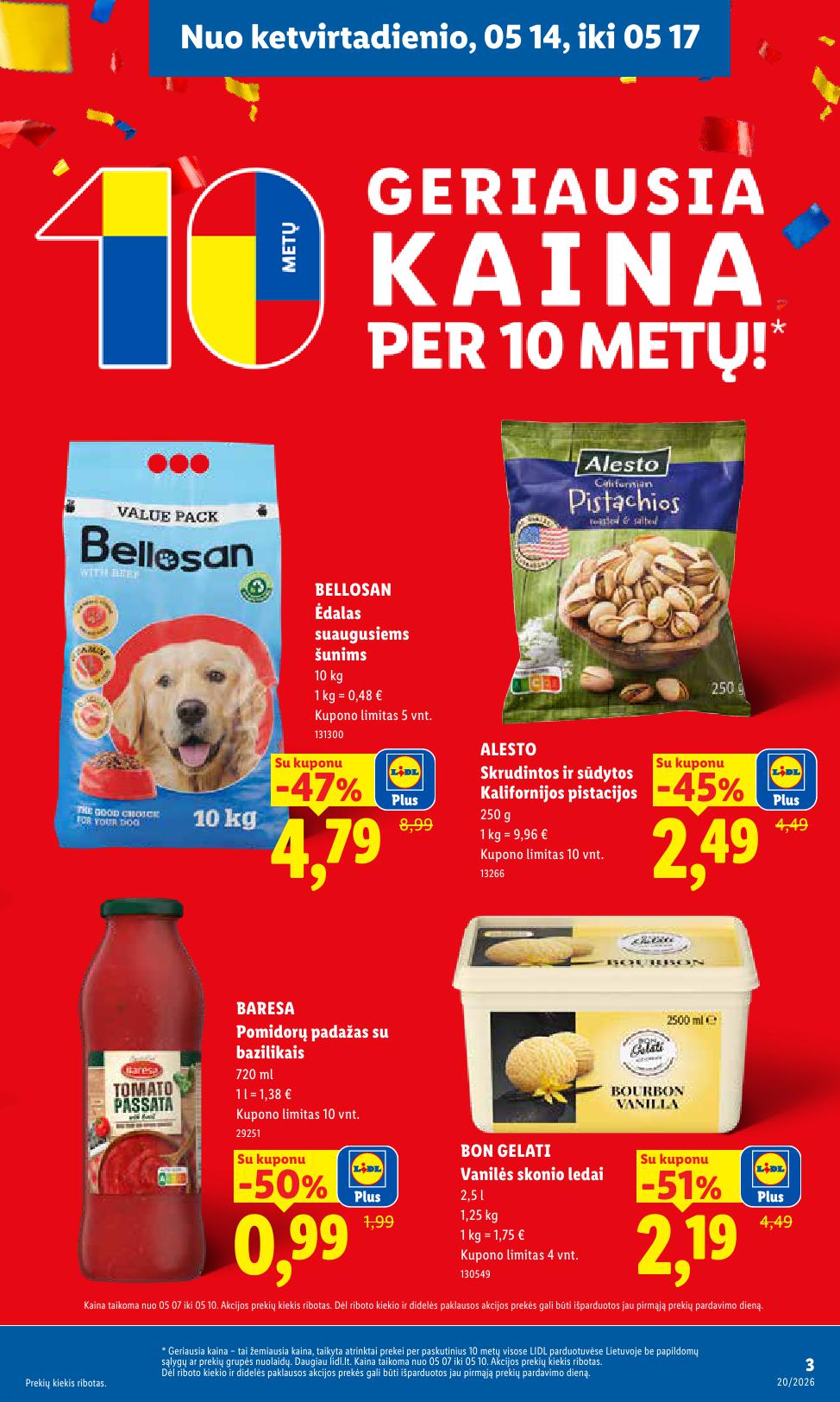 LIDL akcijų ir nuolaidų leidinys 2026.05.11 - 2026.05.17